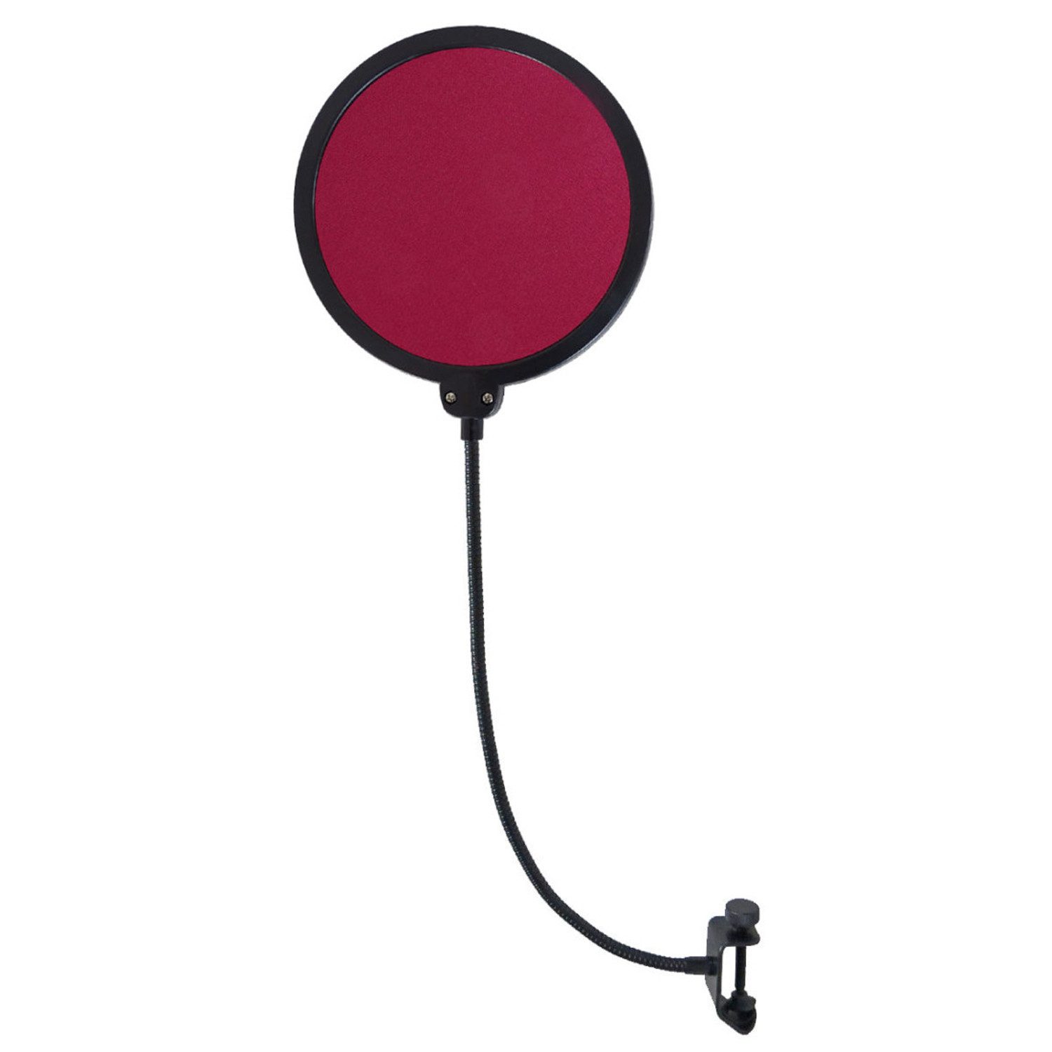 keepdrum Mikrofon keepdrum EMH019RD Mikrofon-Popschutz Rot (Popschutz), Deluxe-Popschutz