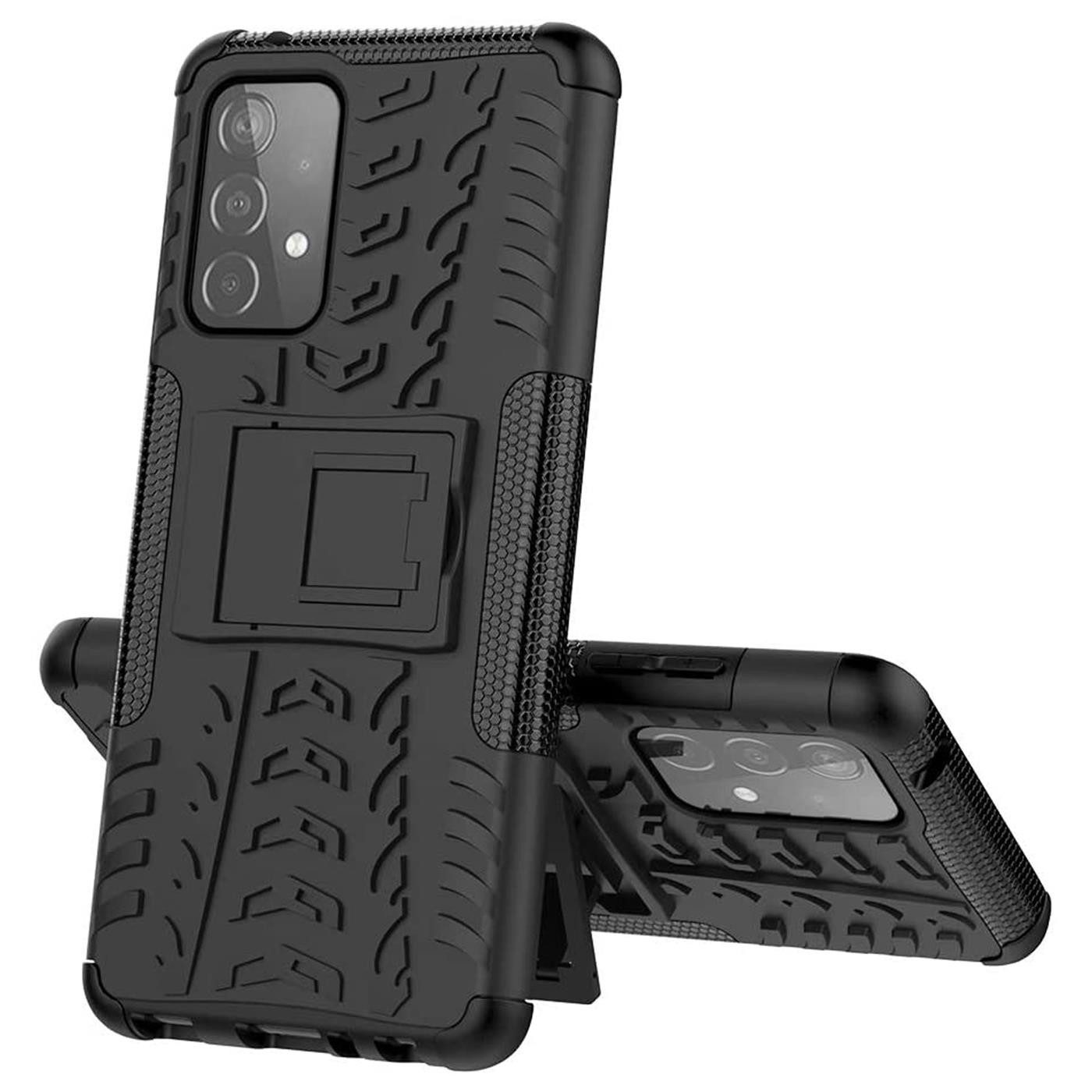 CoolGadget Handyhülle Outdoor Case Hybrid Cover für Samsung Galaxy A33 5G 6,4 Zoll, Schutzhülle extrem robust Panzer Handy Case für Samsung A33 5G Hülle