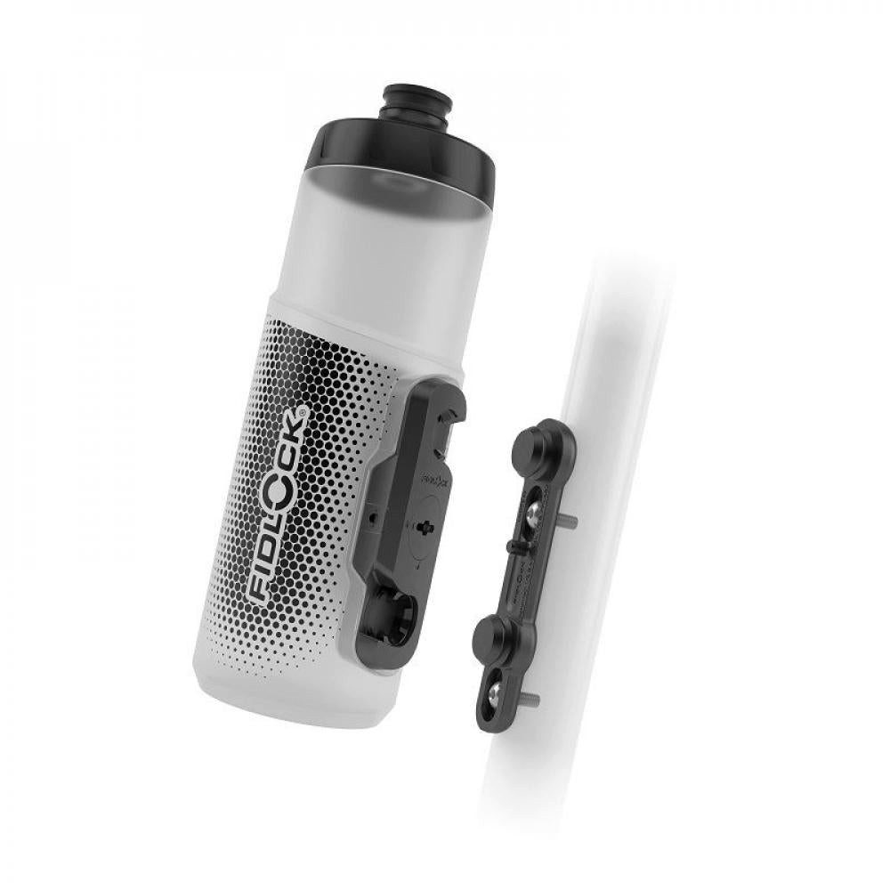 Trinkflasche Fidlock TWIST bottle 600 + bike base clear