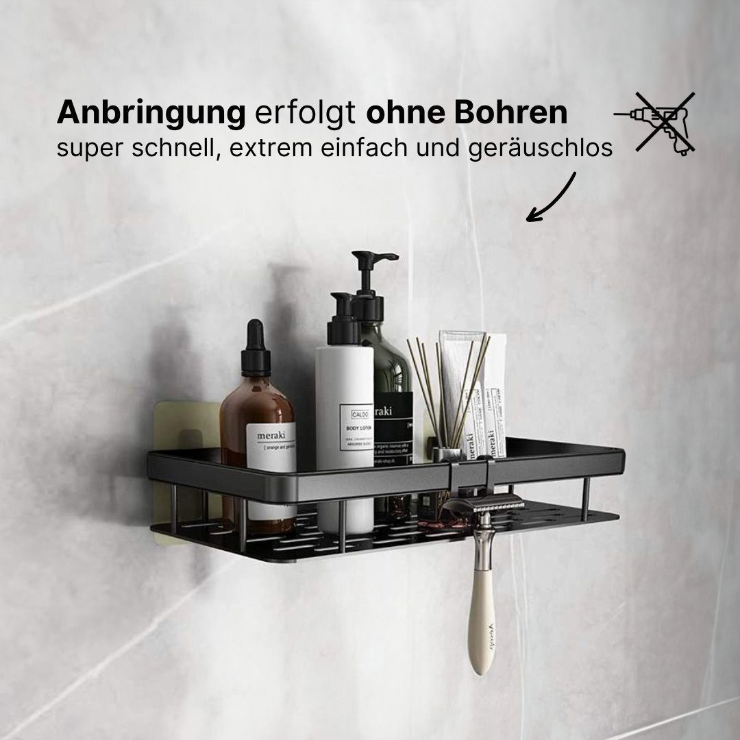 LIVINA HOME Duschablage ohne Bohren, Duschablage zum hängen, Duschkorb in s günstig online kaufen
