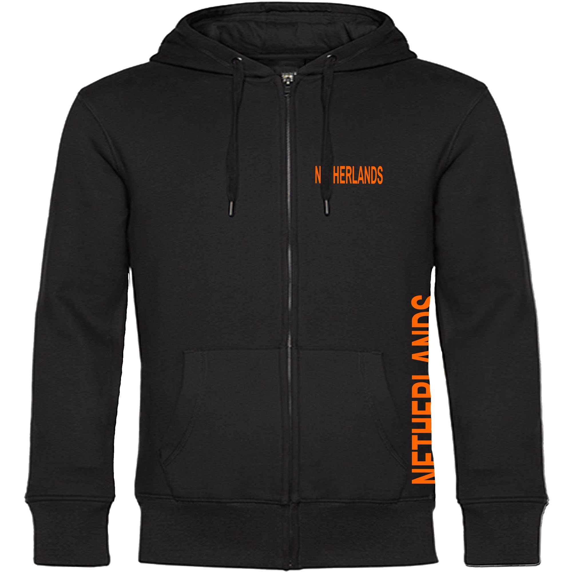 Kapuzensweatjacke Netherlands - Brust & Seite - Pullover
