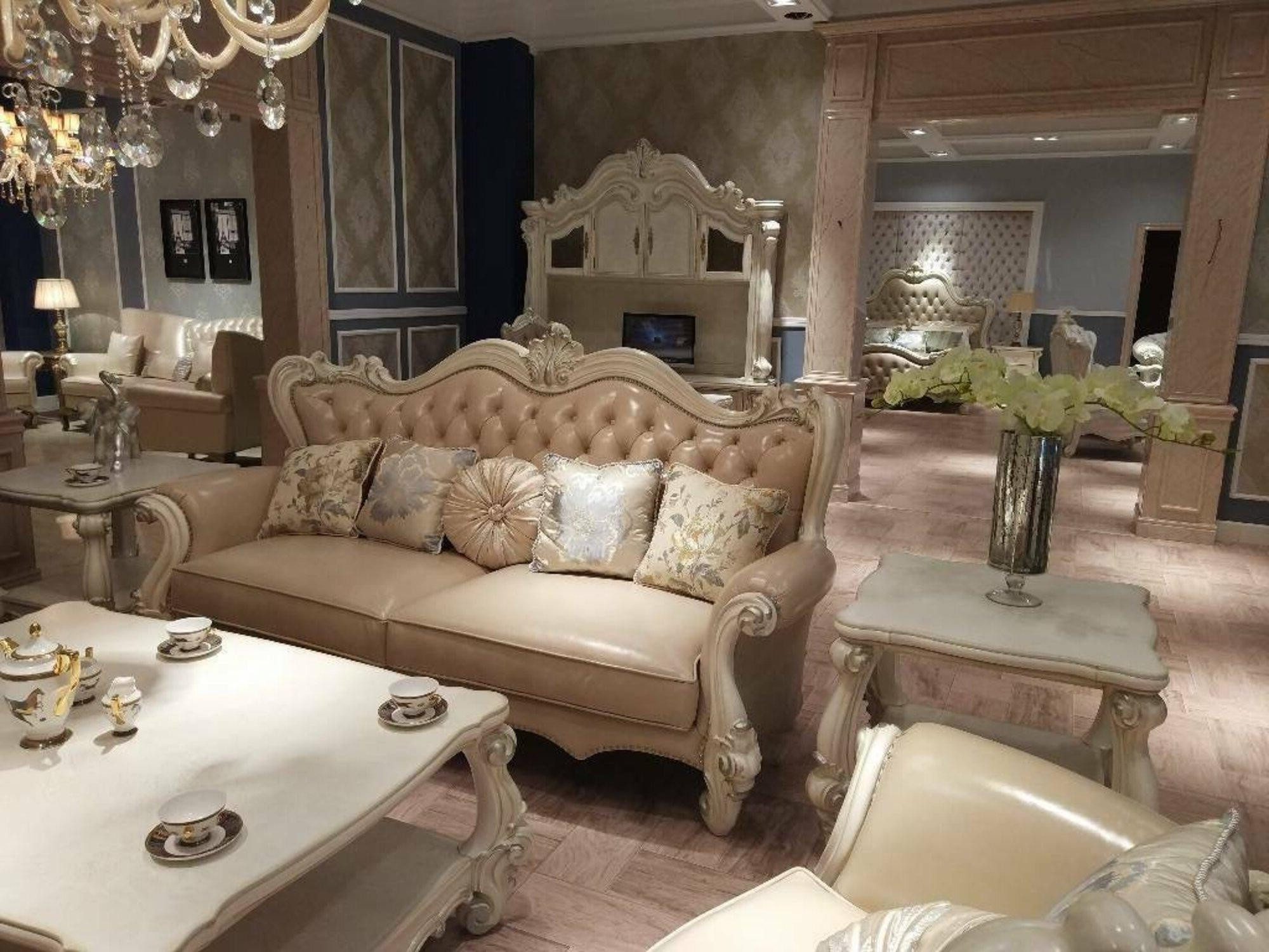 Xlmoebel 3-Sitzer Klassisches Sofa im Barockstil mit edler Polsterung, Hergestellt in Europa