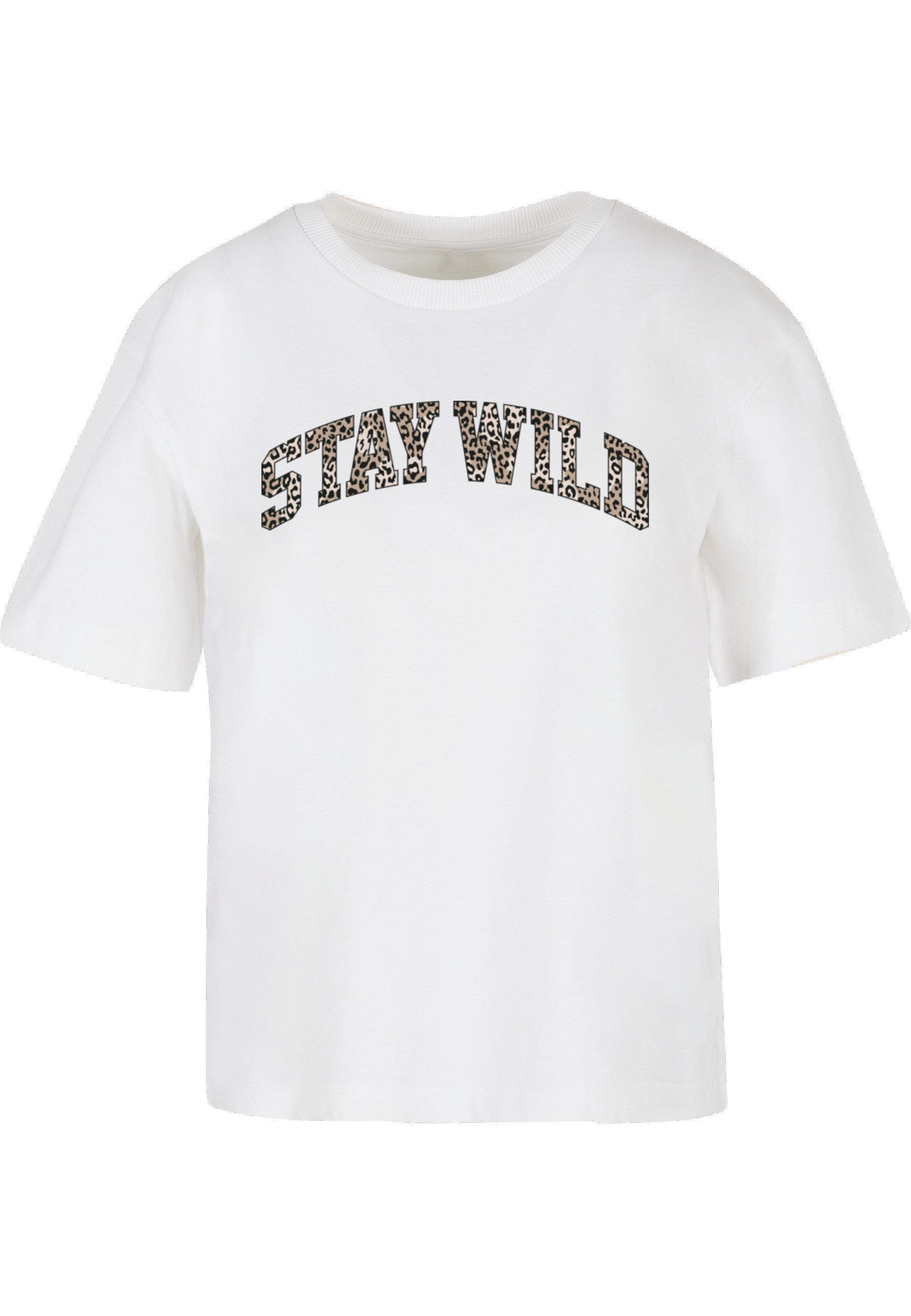 T-Shirt Miss Tee Stay Wild Leo Tee