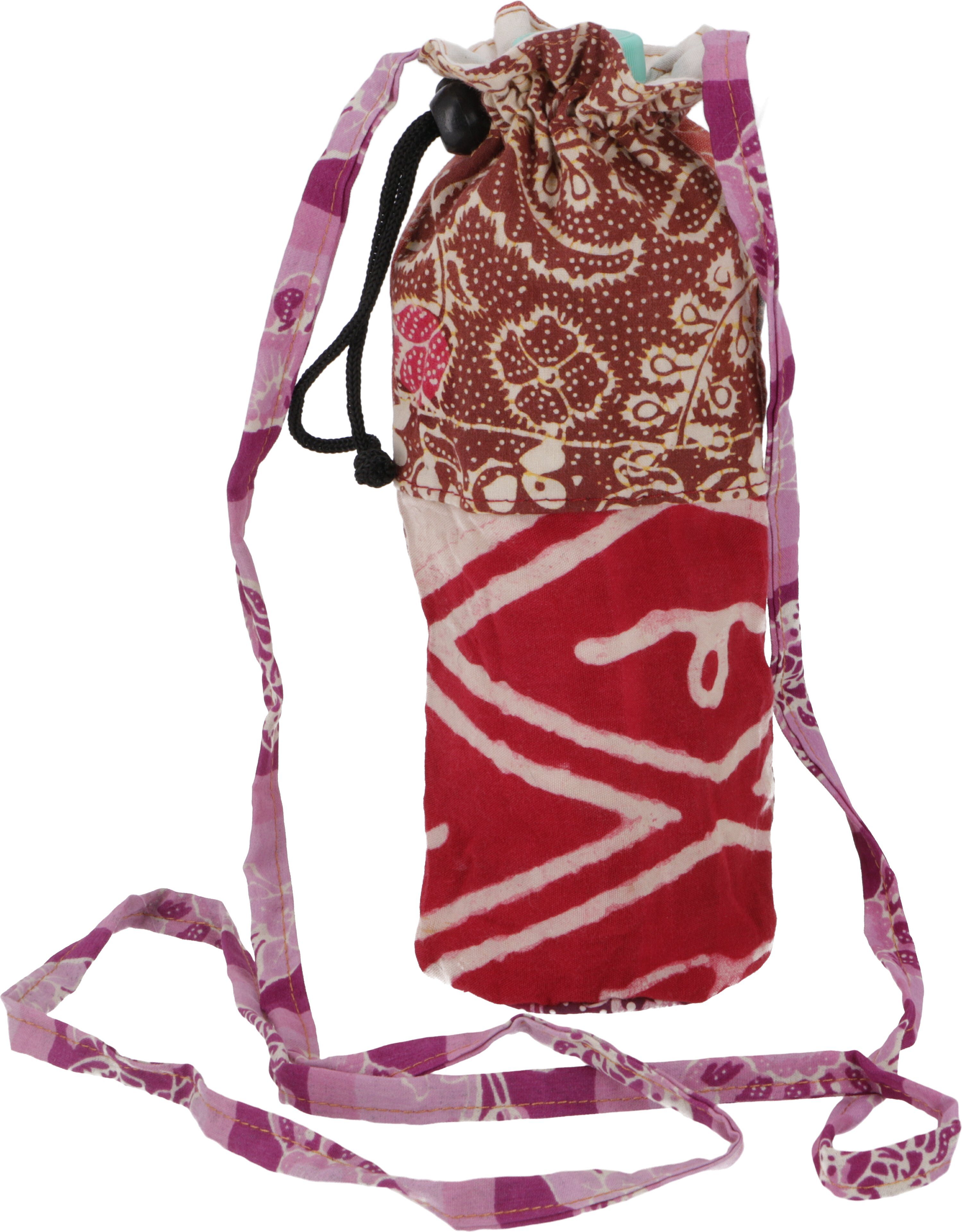 Guru-Shop Schultertasche Wasserflaschen Tasche, Batik Patchwork.. günstig online kaufen