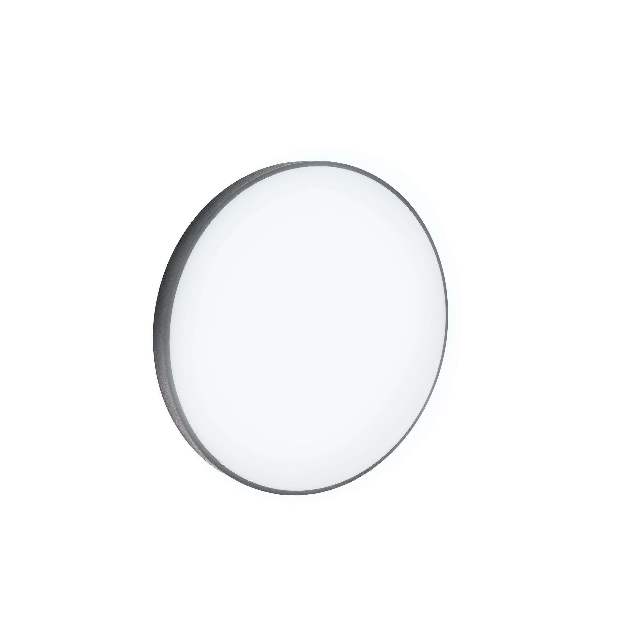 SpectrumLED Deckenleuchte LED schwarz & weiß Deckenleuchte IP54 24W 2800lm Neutral 4000K rund, JA, Neutralweiß, Schutzart IP54, Ring(schwarz/weiß) austauschbar, Spritzwassergeschützt