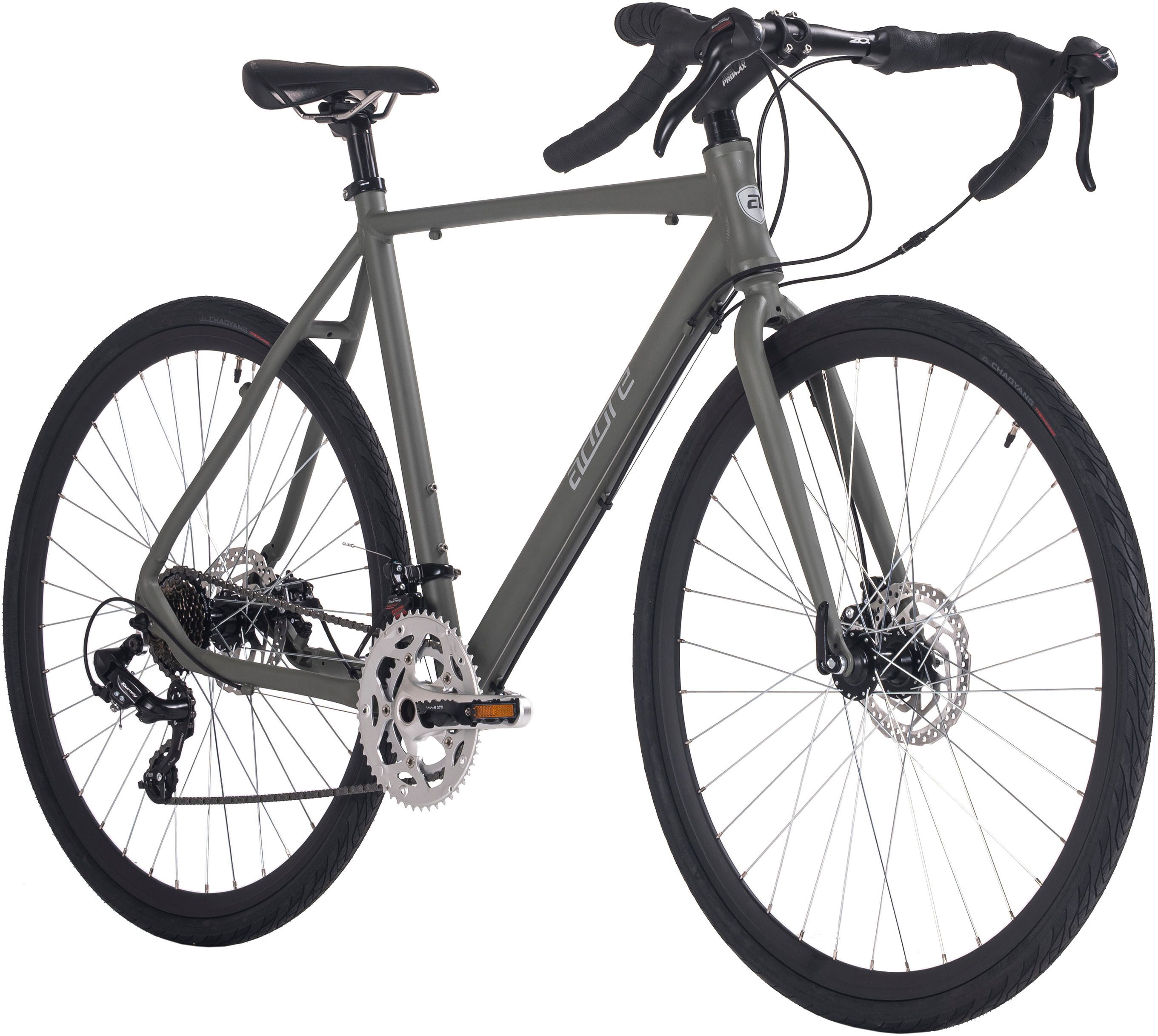 Adore Gravel Bike, Gravel Bike, Road Bike, 28'' G3006 Grey, Frame Size 56 cm, Adore, 14-speed Shimano Tourney derailleur, derailleur gears