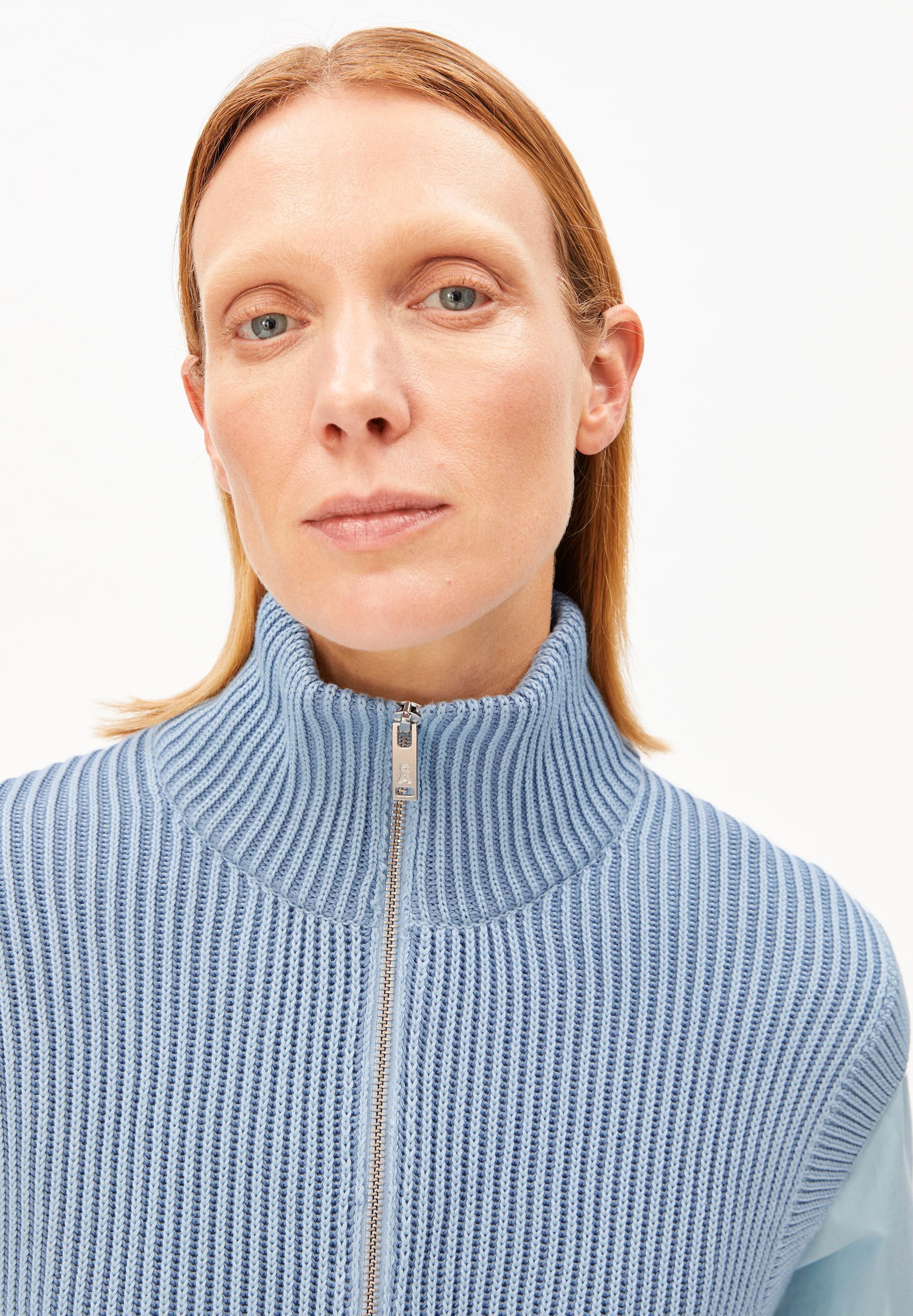 Armedangels Pullunder VANISÉ KNIT Pullunder aus Bio-Baumwolle (1-tlg) Pullunder aus Bio-Baumwolle