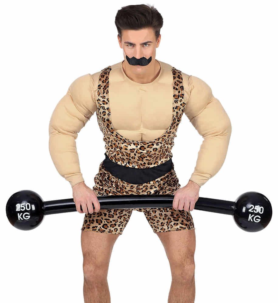 Widmann S.r.l. Kostüm Inflatable Hantel aufblasbares Gewicht Barbell