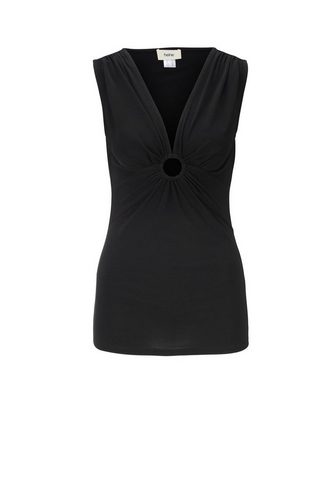 HEINE CASUAL топ с tiefem с V-образным вырез...