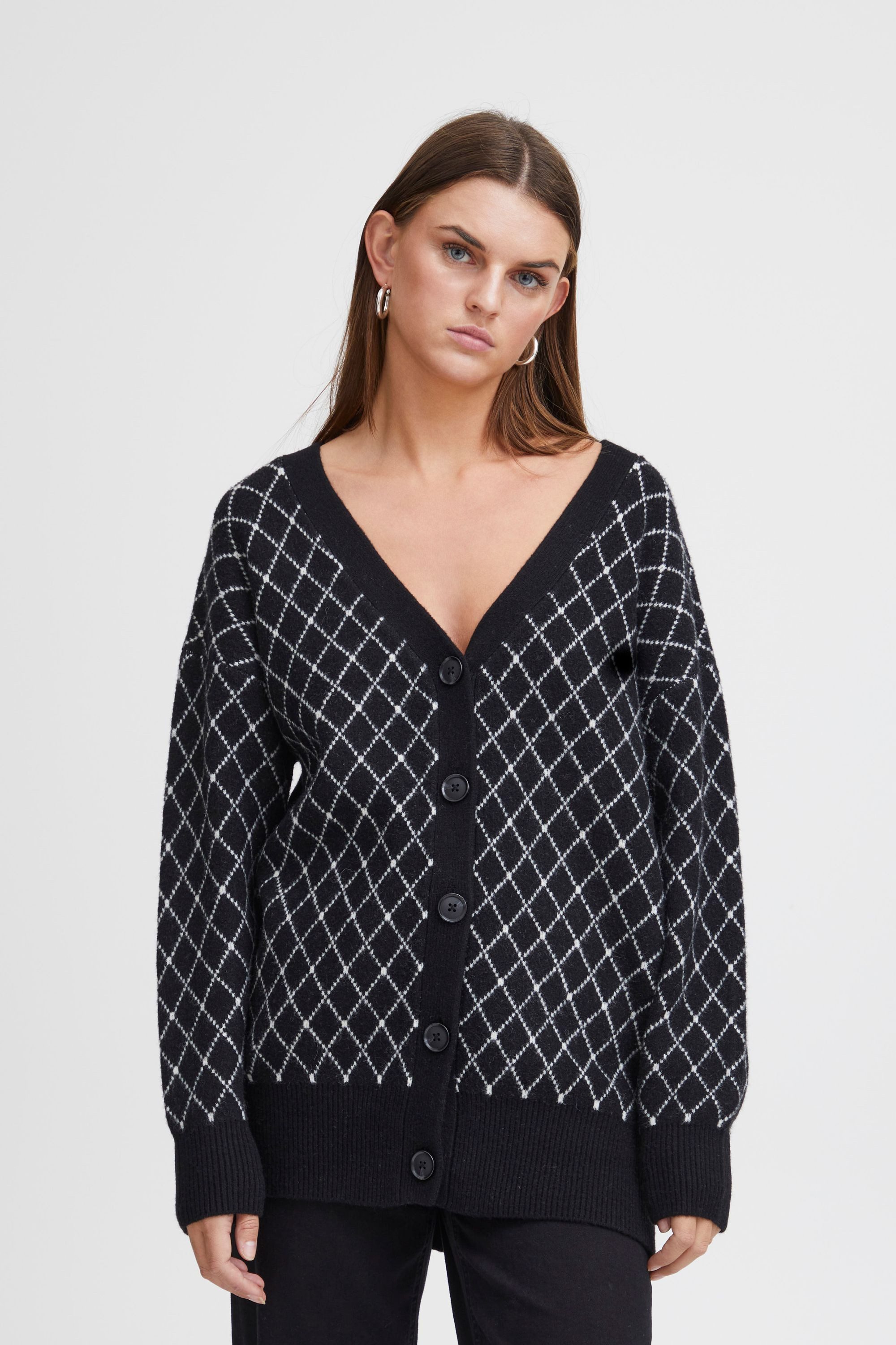 Ichi Strickjacke IHALVINO CA moderner Cardigan günstig online kaufen