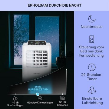 Klarstein Klimagerät Pure Blizzard 3 2G, Klimagerät mobil Air Conditioner Kühlgerät Luftkühler