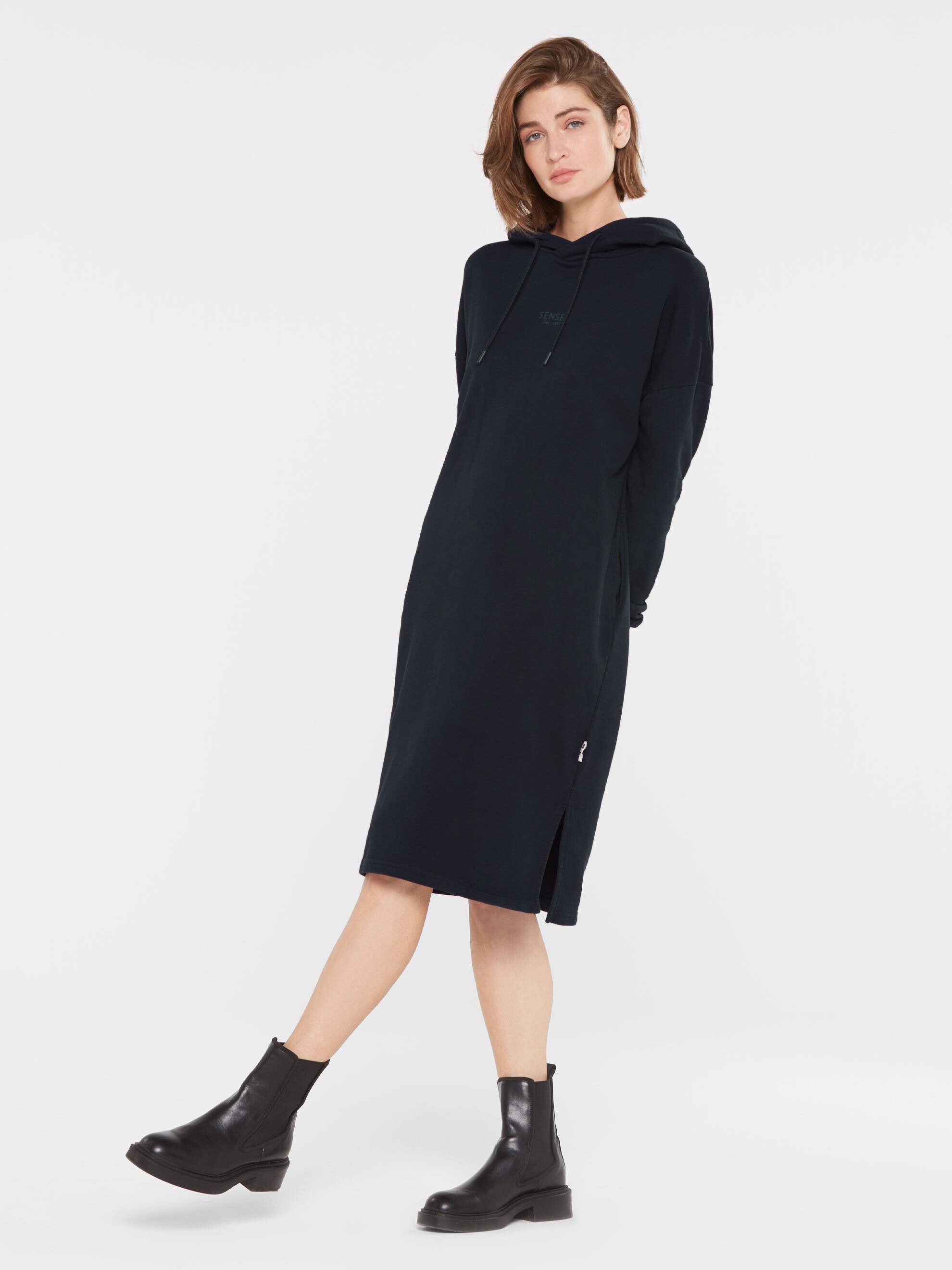 SENSES.THE LABEL Sweatkleid aus Baumwolle