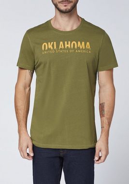 Oklahoma Jeans Print-Shirt im Nature-Label-Look