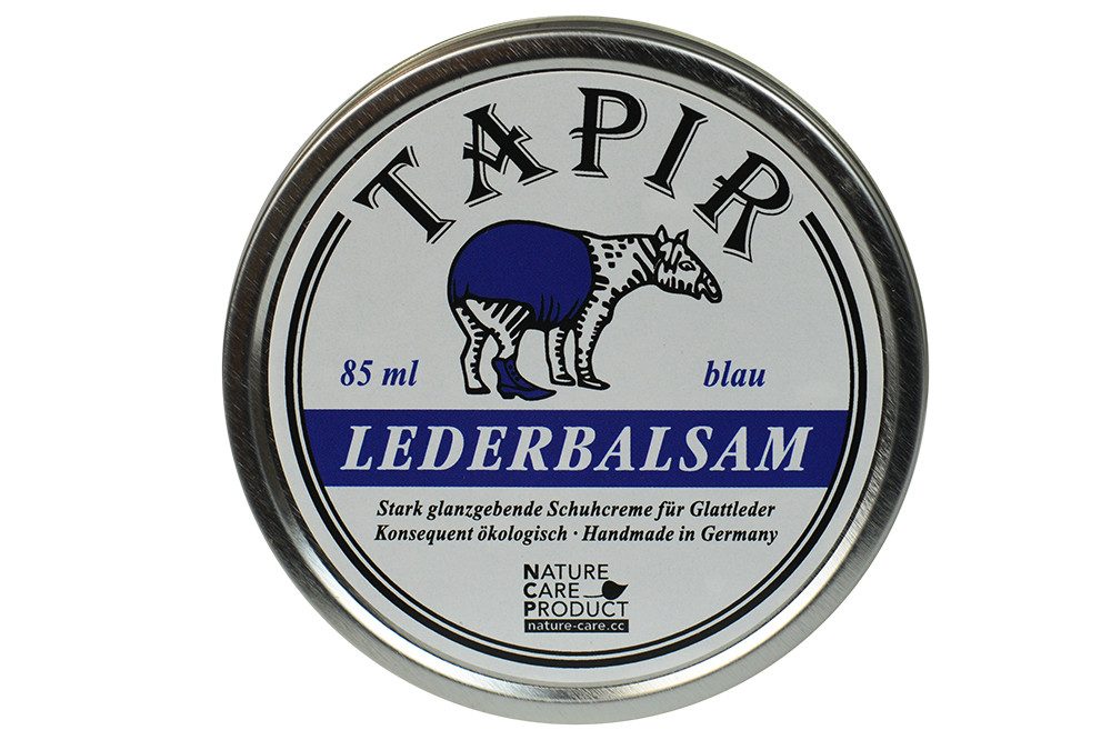 Tapir Schuhputzbürste TAPIR LEDERBALSAM Glattlederpflege 85 ml Dose