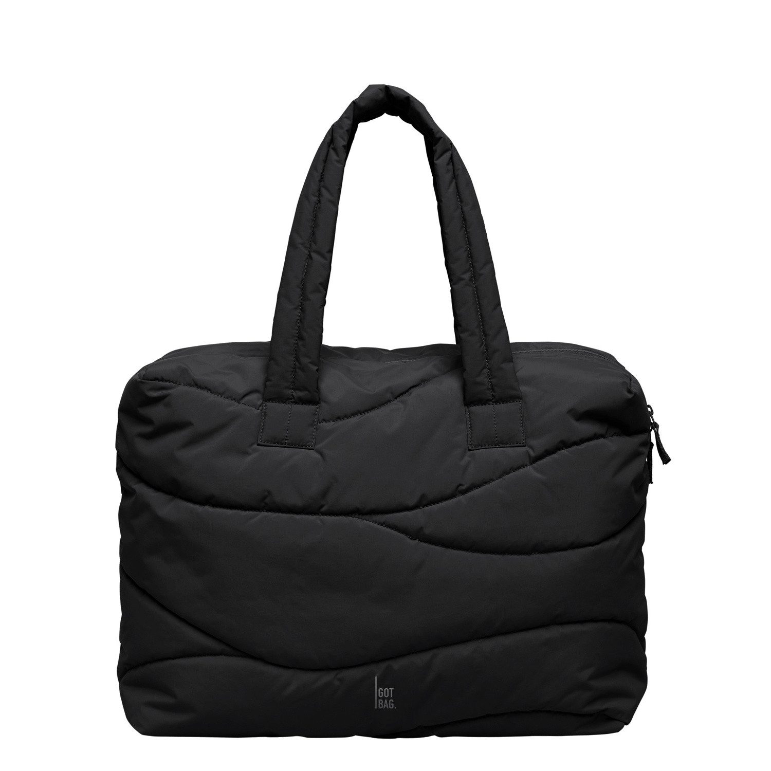 Got Bag Umhängetasche Got Bag Laptoptasche / Handtasche WAVY PUFFER EVERYDAY BAG Black (1, 1-tlg., 1)