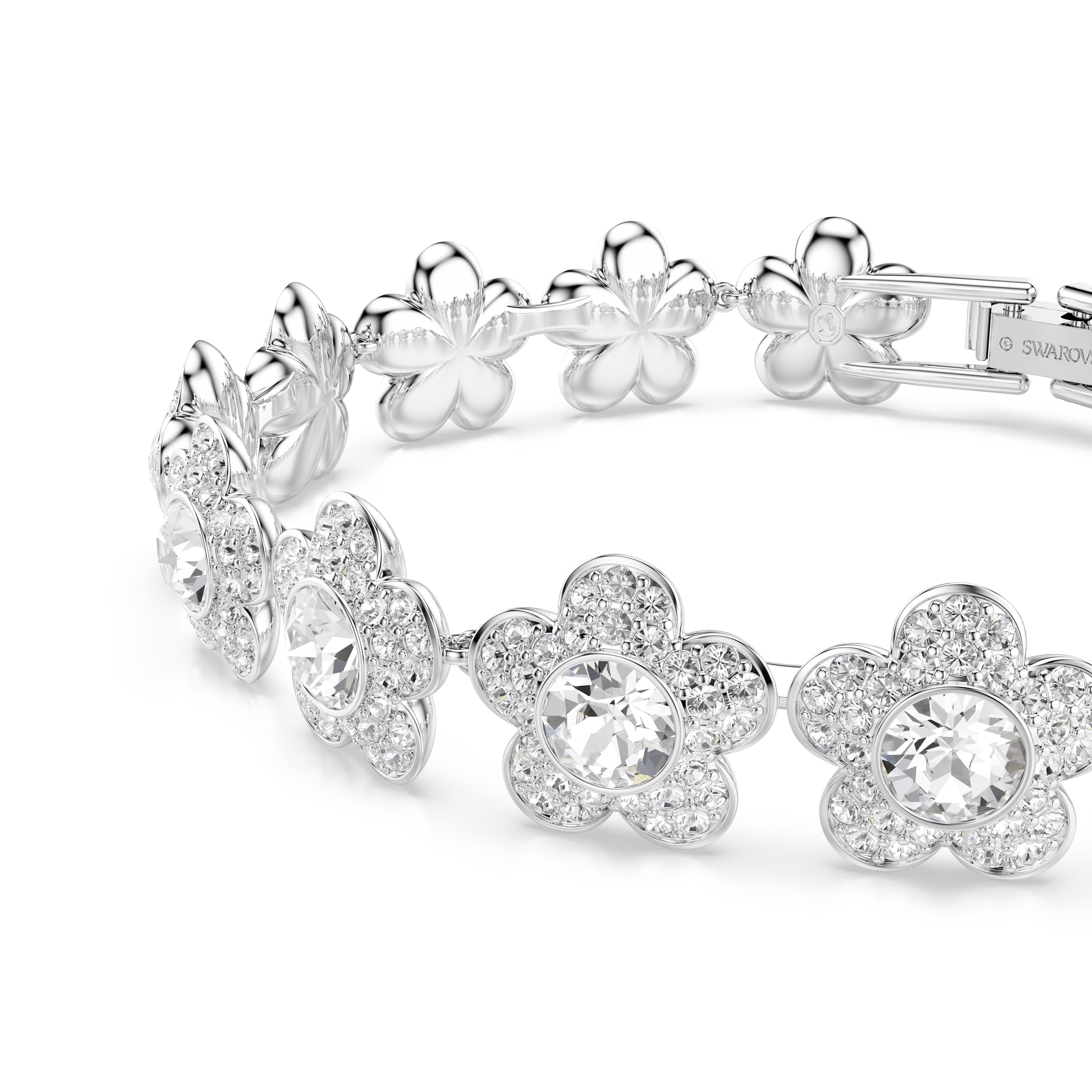Swarovski Armkette Schmuck Geschenk Capsule Armband, mit Swarovski® Kristall – Bild 4 von 5