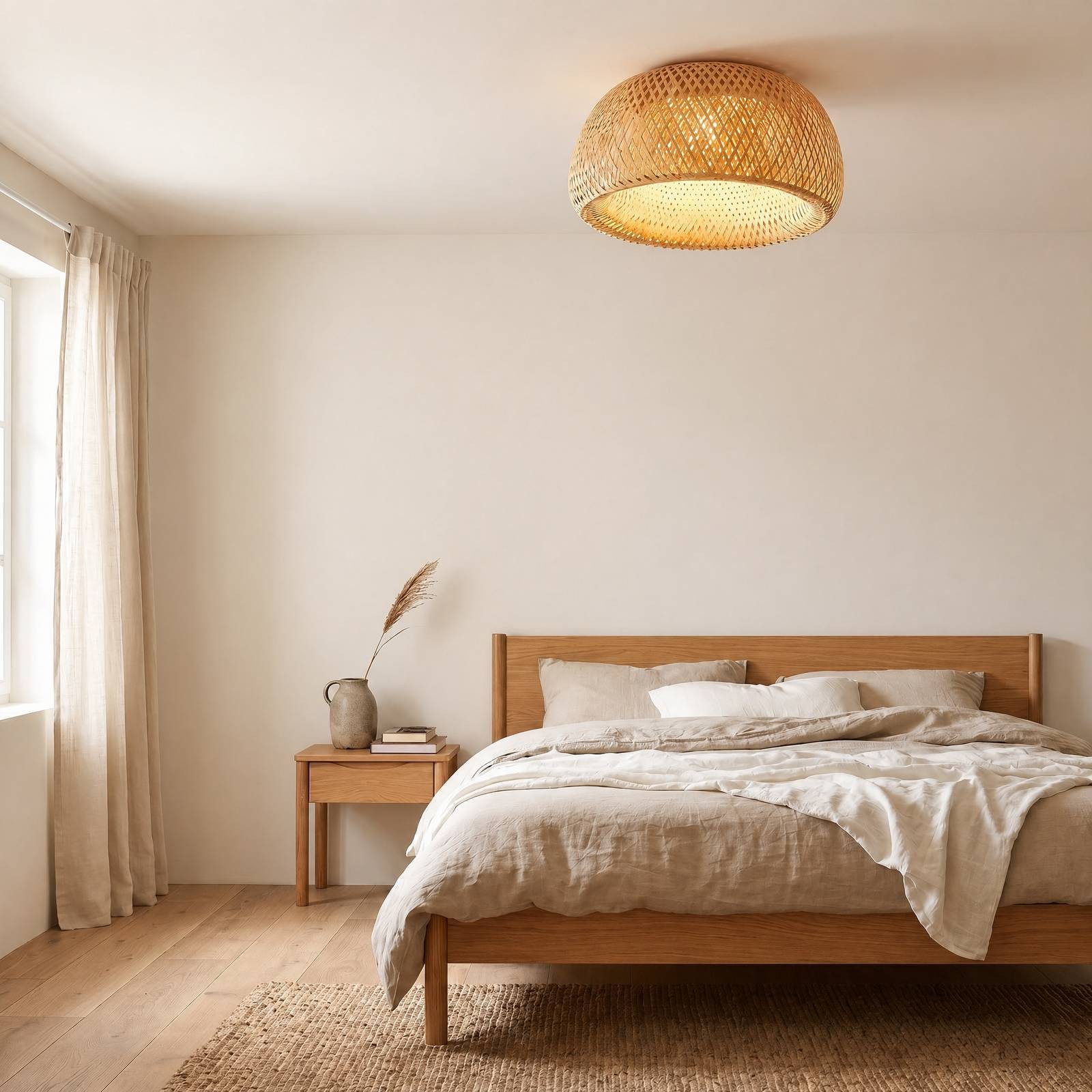 Lindby Deckenleuchten Jadwiga, IP20, 1 x 15 W LED