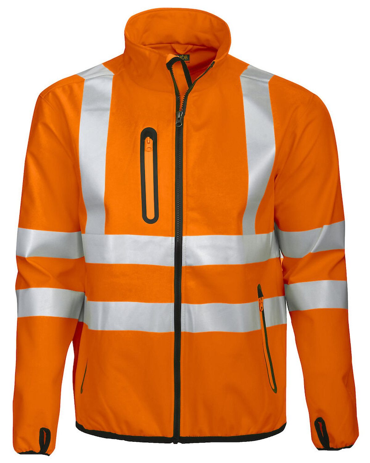 Arbeitsjacke 6412 SOFTSHELL JACKE EN ISO 20471 KLASSE 3