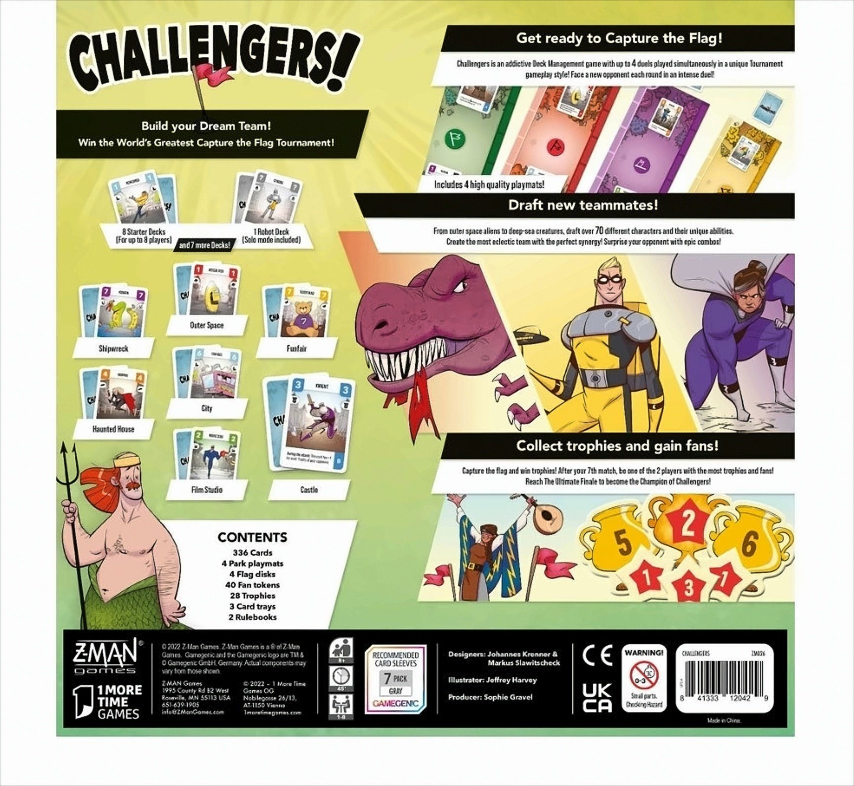 Games Z-Man Z-Man Z-Man Spiel, - Challengers! Challengers! Games - Games