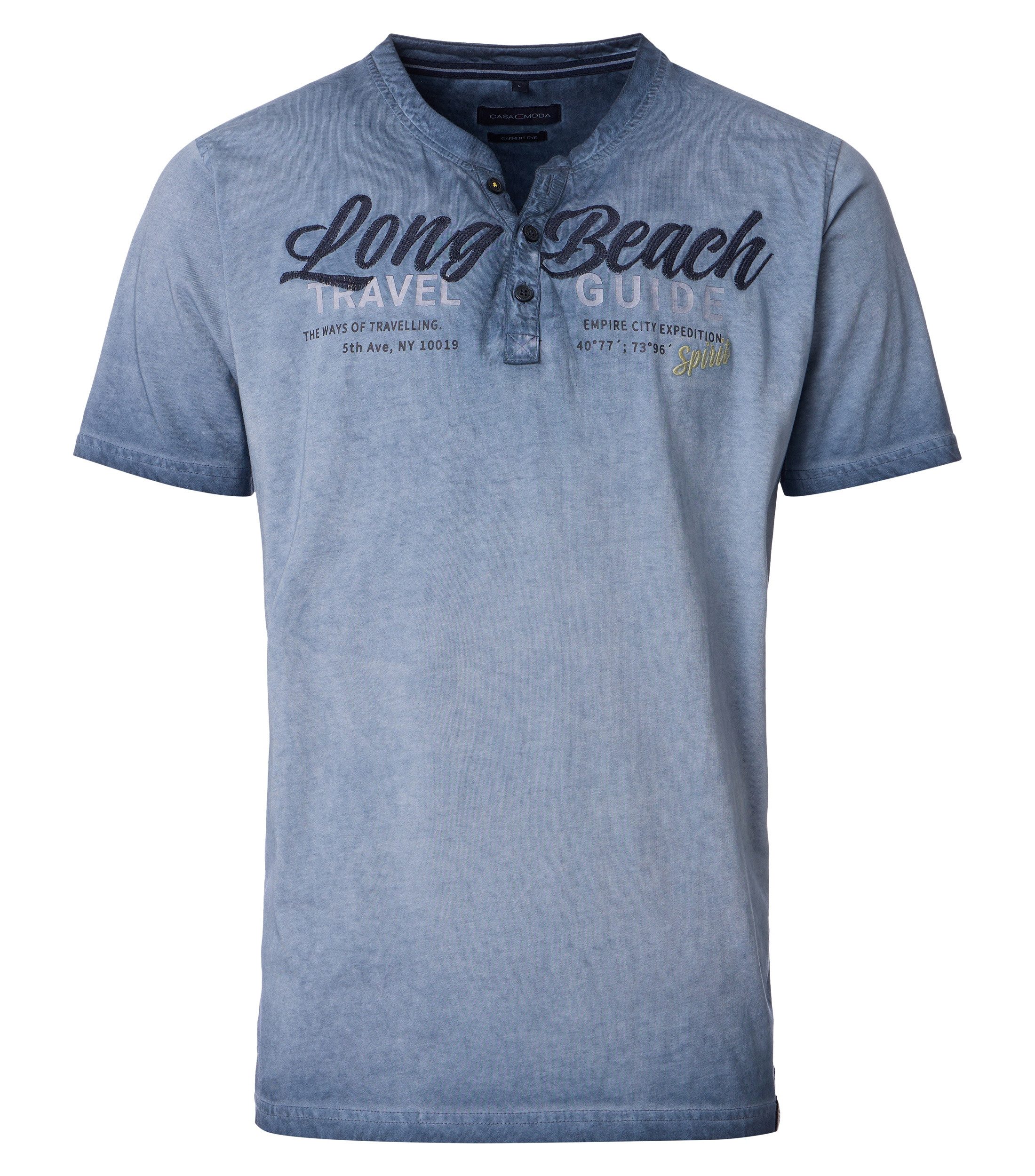 casamoda Henleyshirt CASAMODA Henley uni