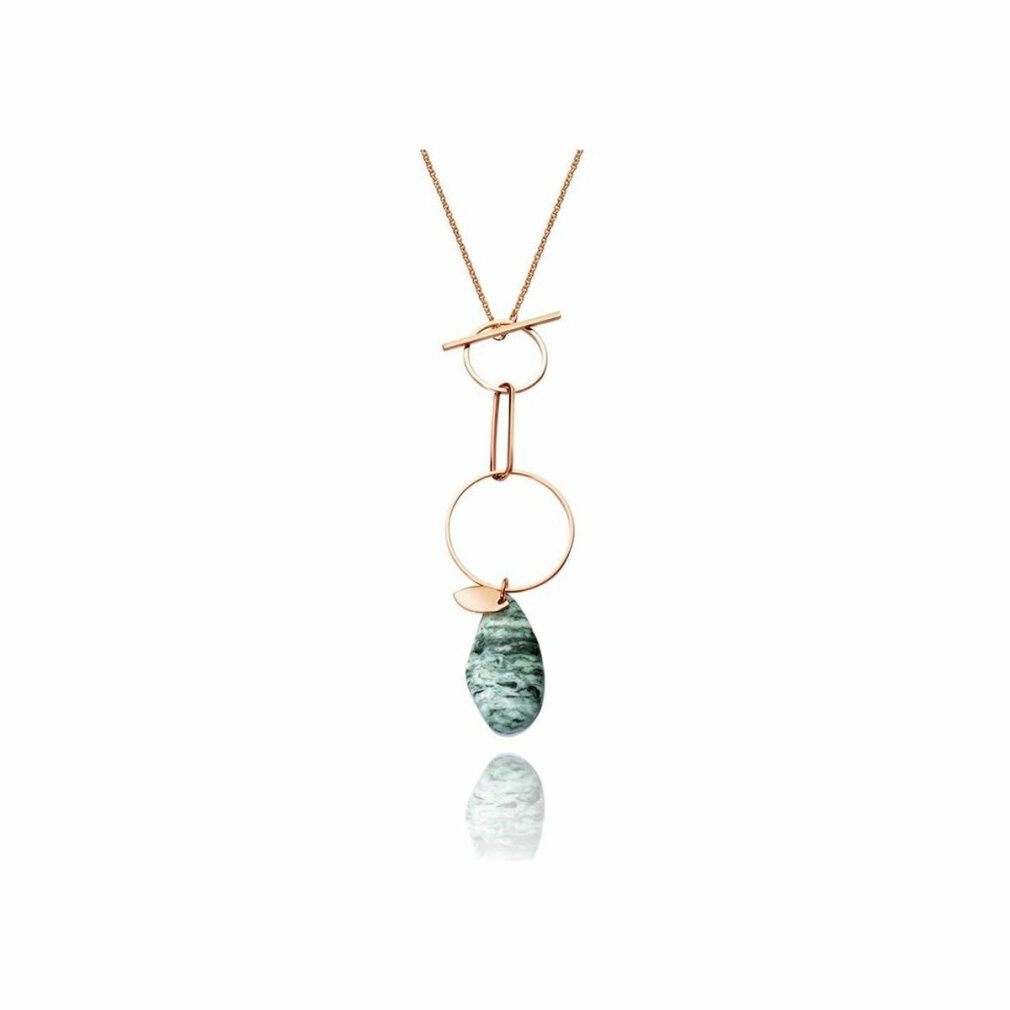 Viceroy Kette mit Einhänger Luxuriöse vergoldete Halskette Air 52002C09012