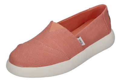 TOMS ALPARGATA MALLOW 10017826 Slip-On Sneaker Peach Pink