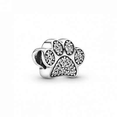 Pandora Charm-Einhänger Pandora Funkelnder Pfotenabdruck Charm 791714CZ