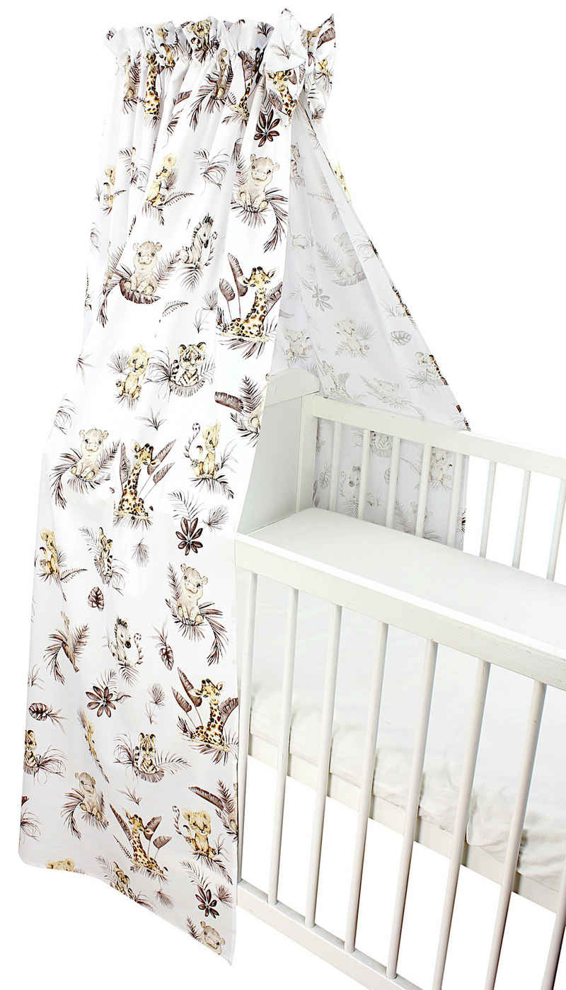 TupTam Betthimmel TupTam Babybett Himmel mit Schleifchen