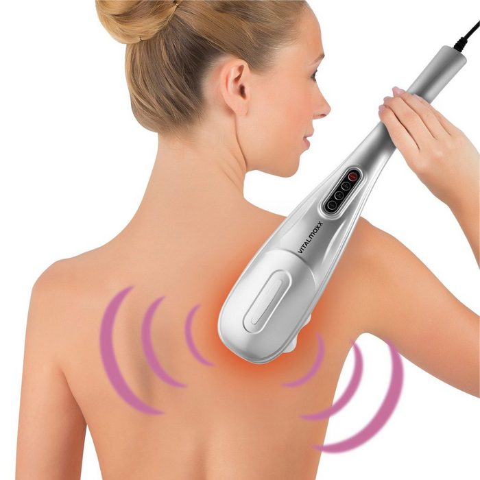 VITALmaxx Massagegerät Klopfmassagegerät - silber/weiß -25 W