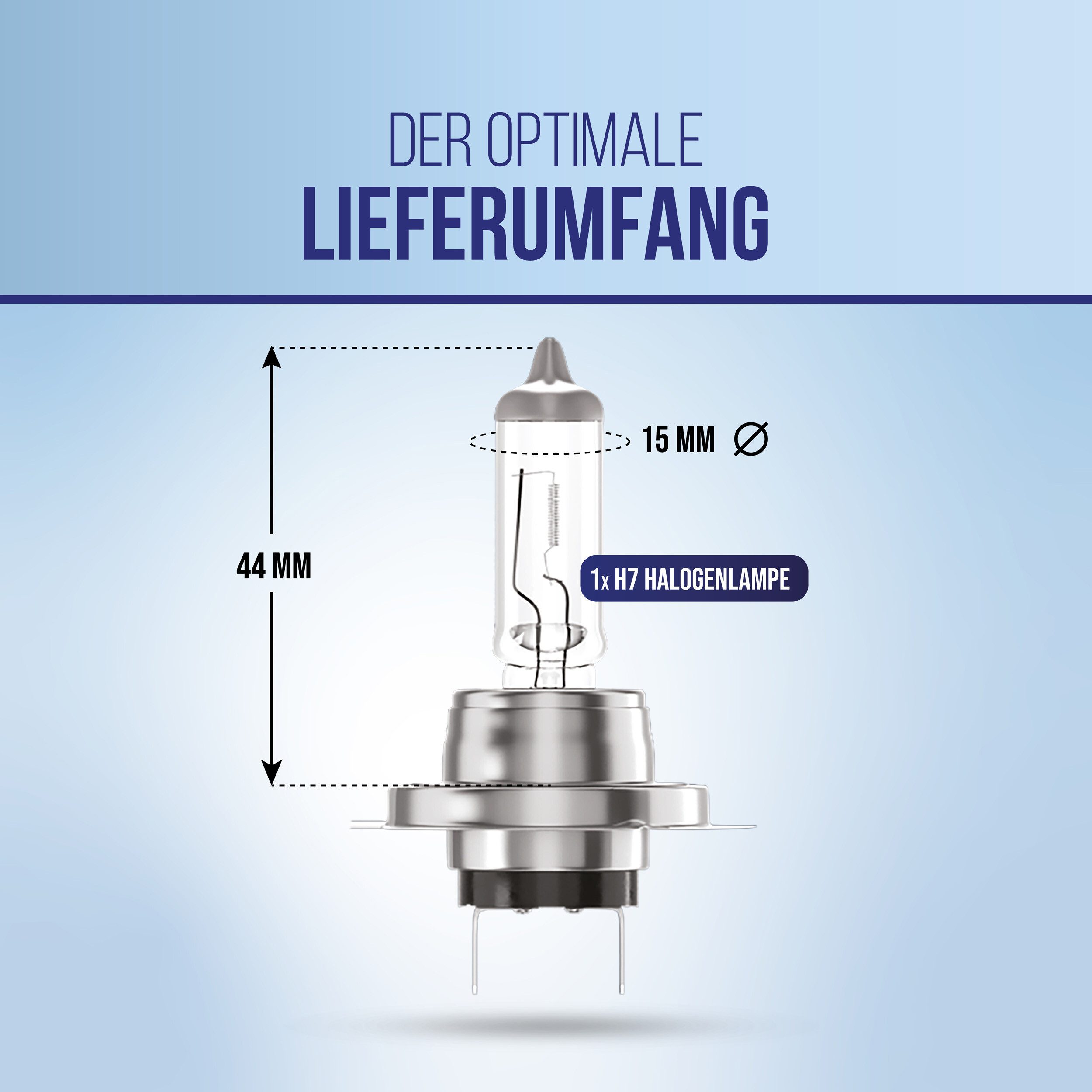alca KFZ-Ersatzleuchte H7 Halogenlampe LKW 24V 70W Px26d für Scheinwerfer, Fernlicht, 1 St.
