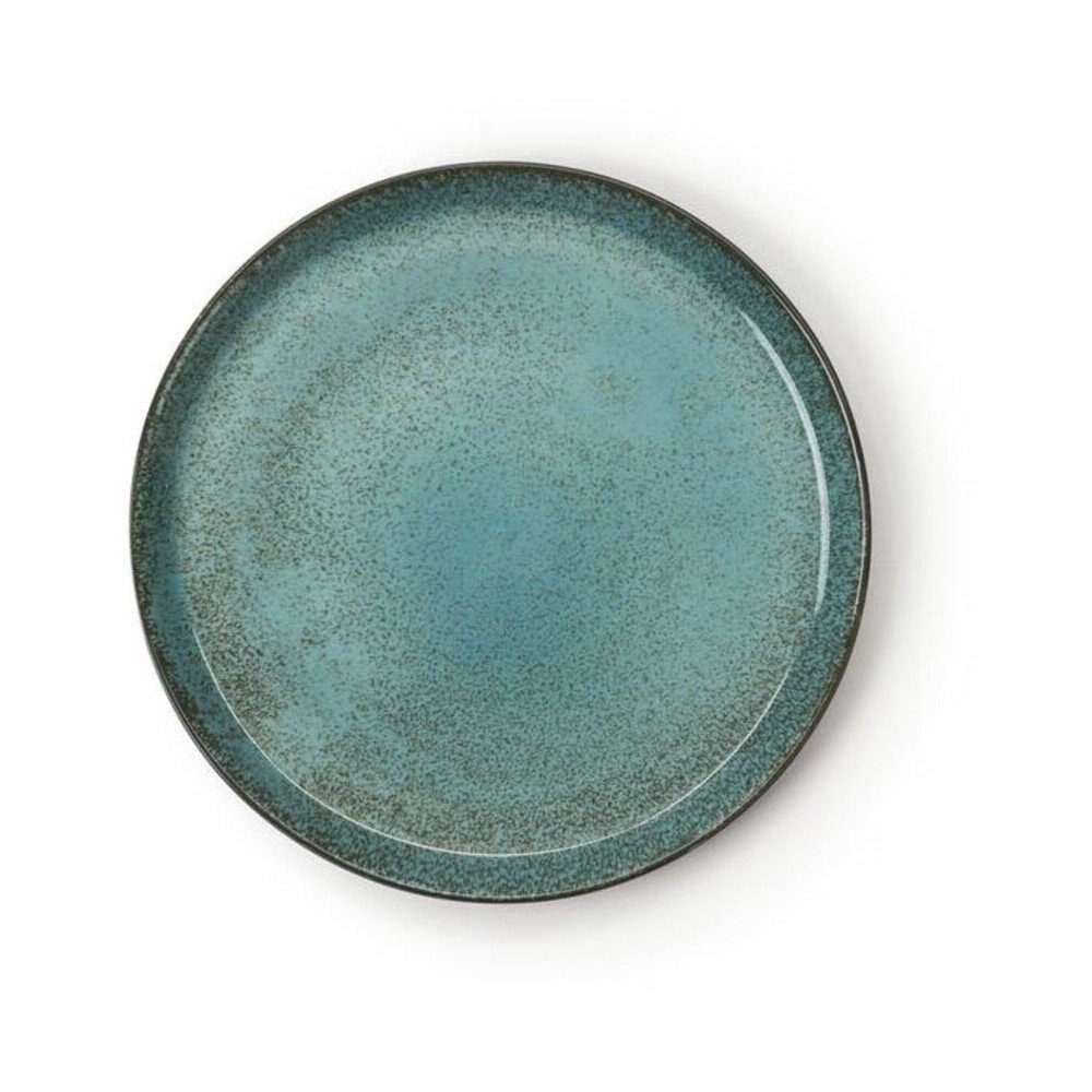 tischwelt Speiseteller Speiseteller 27 cm Marrakesch Aqua, (1 St), Speiseteller, Ø27cm, Porzellan, aqua