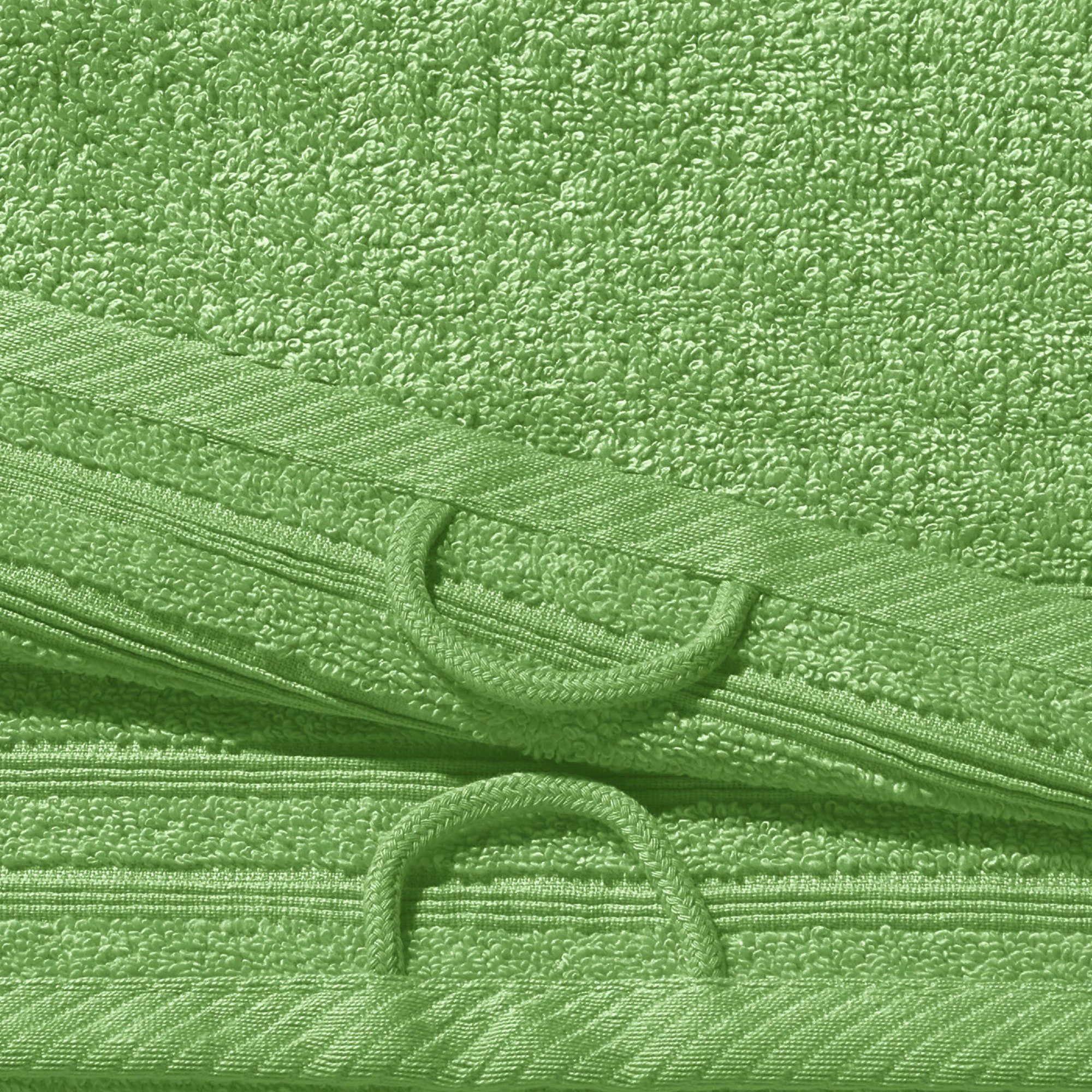 Erwin Müller Gästehandtuch Gästetuch "Heidelberg" 2er-Pack, Frottier, Walk-Frottier Uni – Bild 5 von 5