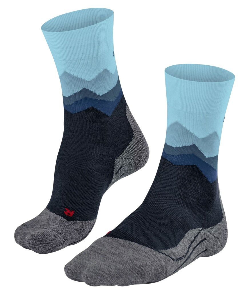 FALKE Wandersocken Crew TK2 Explore (Merinowoll-Mix) navyblau Damen - 1 Paar
