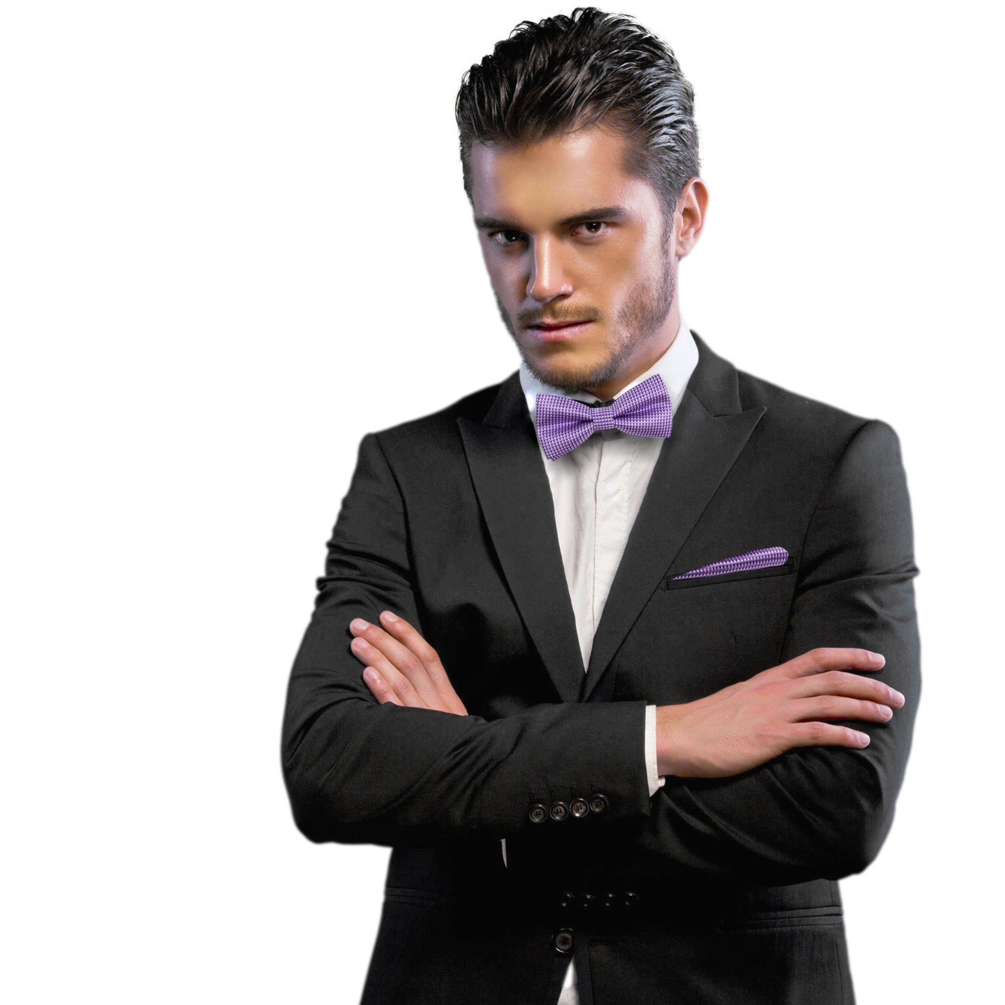 GASSANI Fliege Hochzeitsfliege Karo Tuch Festlich, Herren-Fliege z. Anzug H günstig online kaufen