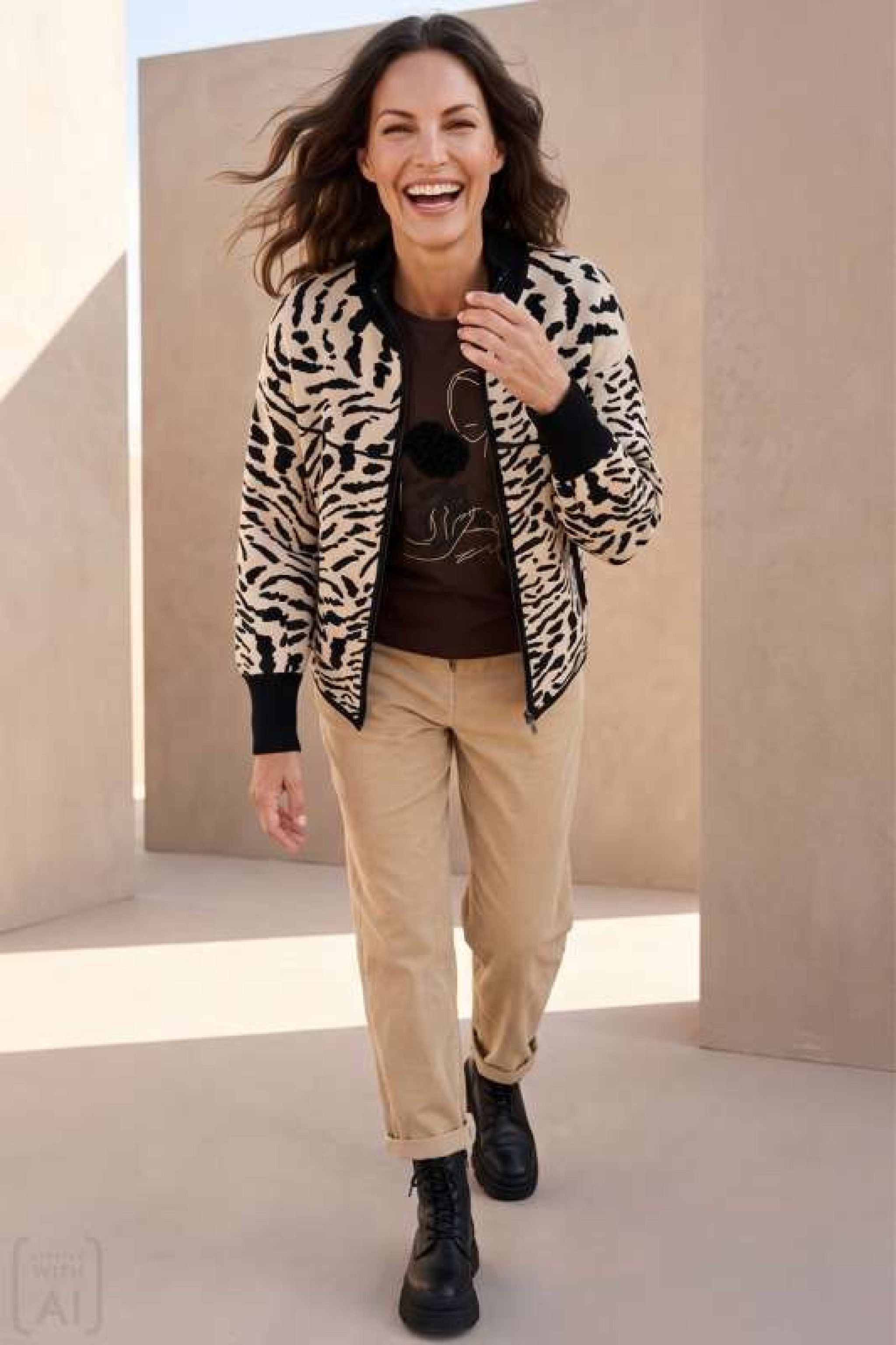 Kenny S. Strickjacke STRICKJACKE 'ANIMAL'