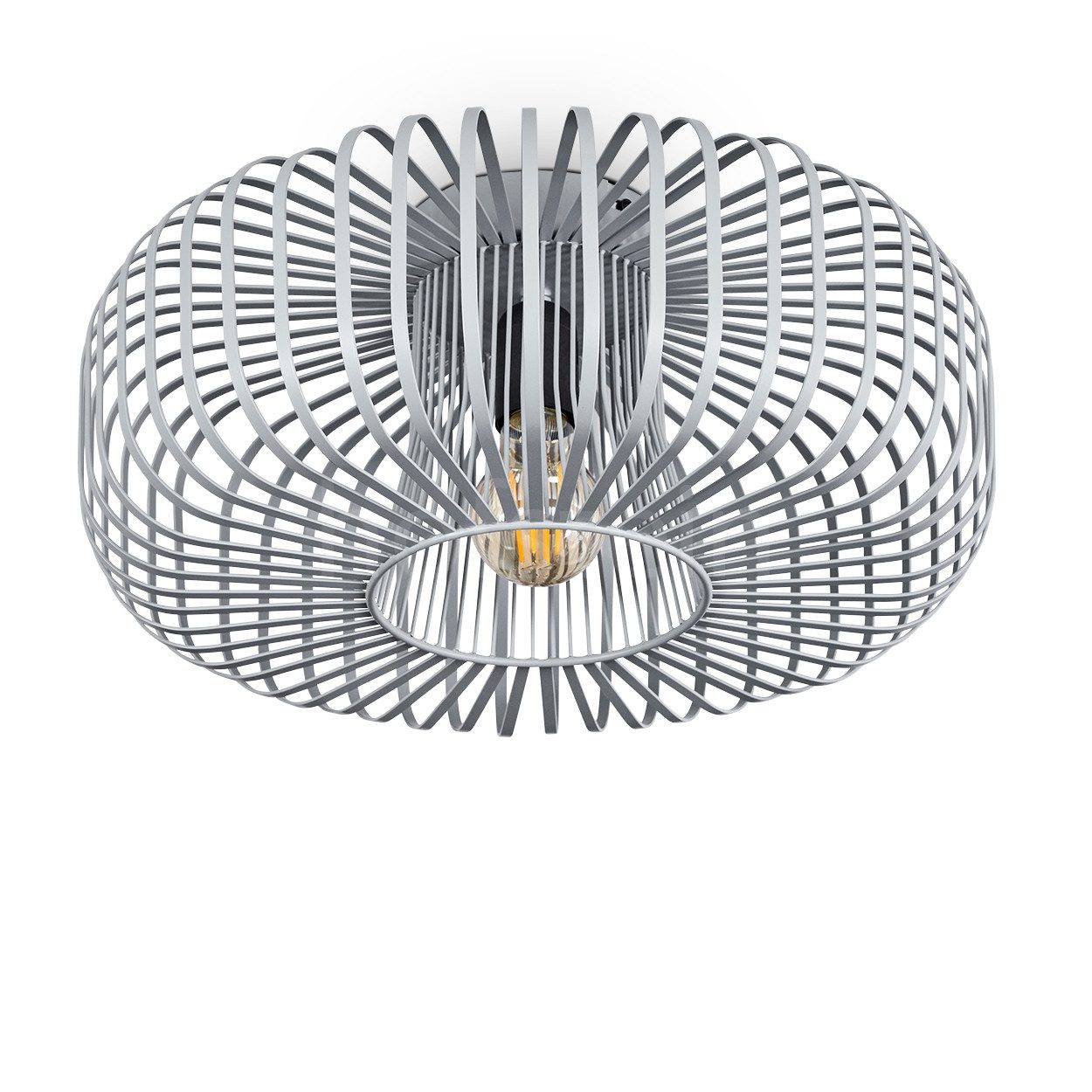 hofstein Deckenleuchte runde Deckenlampe aus Metall günstig online kaufen