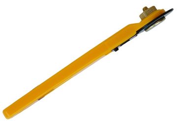 SUKI Cuttermesser 2 Stk Rollschneider, Klinge: 2,80 cm, (Spar-Set, 2-tlg), auswechselbare Klinge