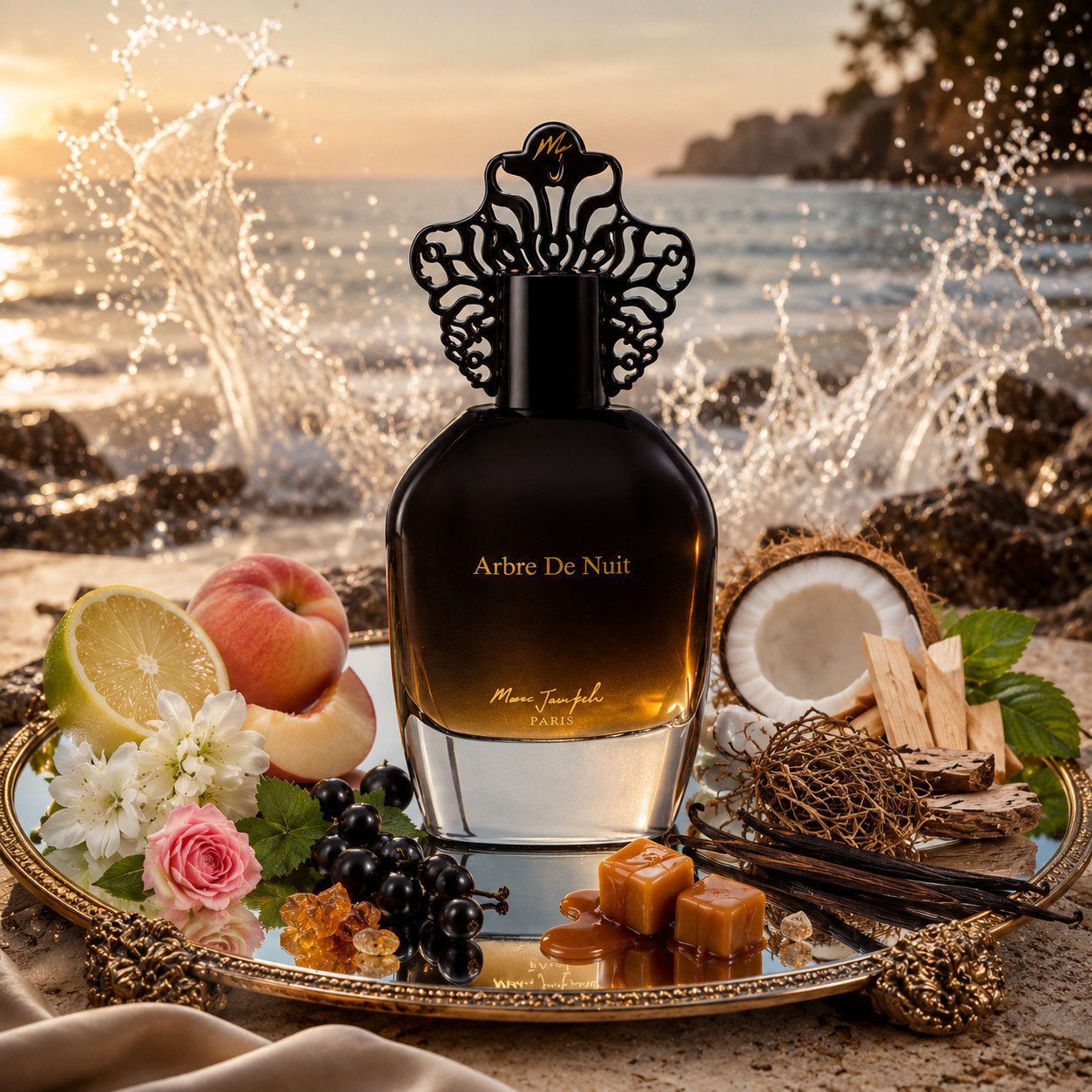 Marc Joseph Paris Eau de Parfum Arbre de Nuit Paris Luxus Damenduft; Fruchtig, Süß, Holzig, e100 ml, Hergestellt in Paris, Sehr Langanhaltend, Edle Verpackung