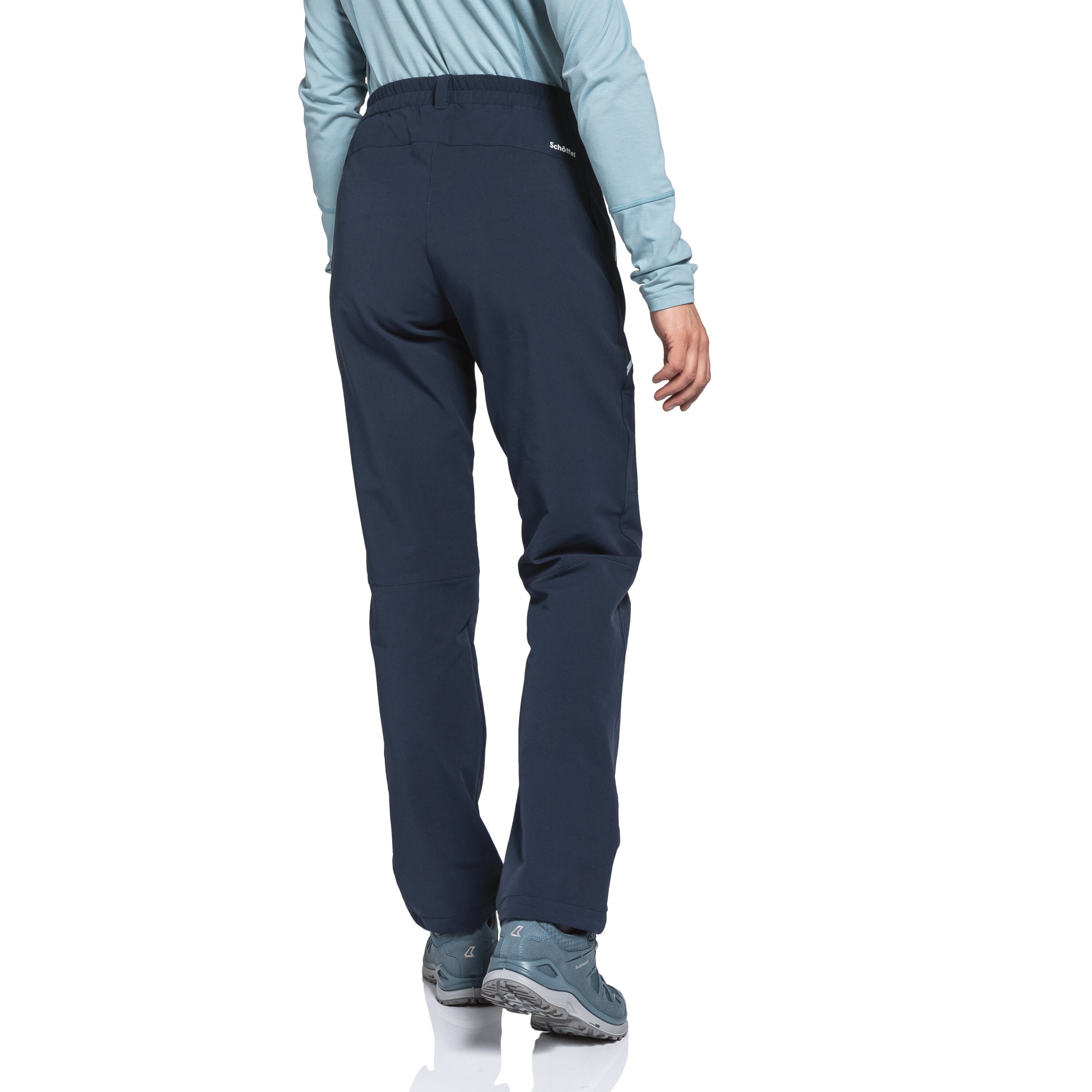 Schöffel Softshellhose Pants Ascona Warm L winddicht, wasserabweisend, atmungsaktiv, elastisch