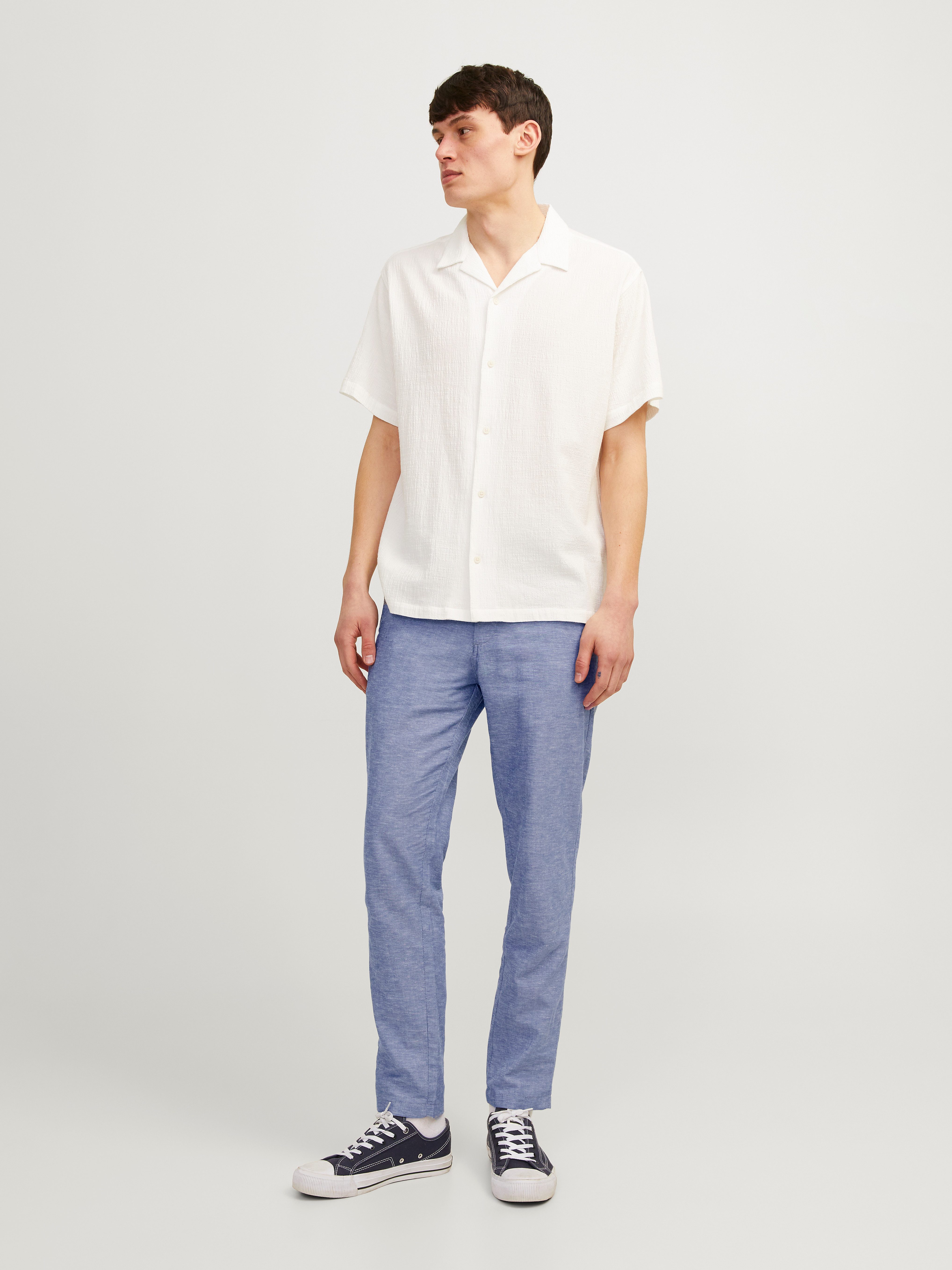 Jack & Jones Chinohose JPSTACE SUMMER CHINO PANT SN mit Reißverschluss