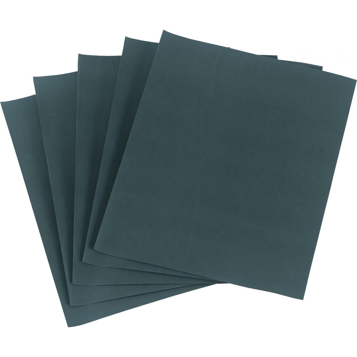 Yato Schleifpapier Schleifpapier 15 Blatt wasserfest 230 mm x 280 mm / K80 / K180 / K320, (5 Blatt mit Körnung 80, 5 Blatt mit Körnung 180, 5 Blatt mit Körnung 320, 15 St., wasserfest und reißfest), zum Trocken- und Nassschleifen verwendbar