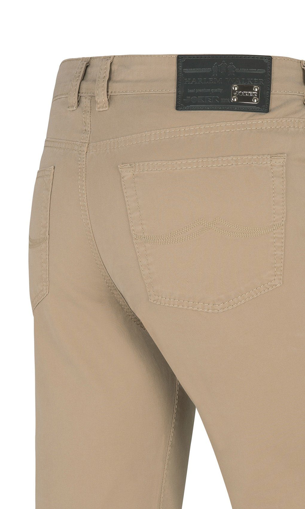 5-Pocket-Jeans beige Joker Stretch Walker 1313600 Gabardine