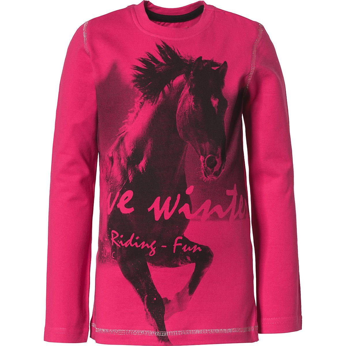 Kinder Teens (Gr. 128 - 182) RED HORSE Langarmshirt Langarmshirt für Mädchen, Organic Cotton