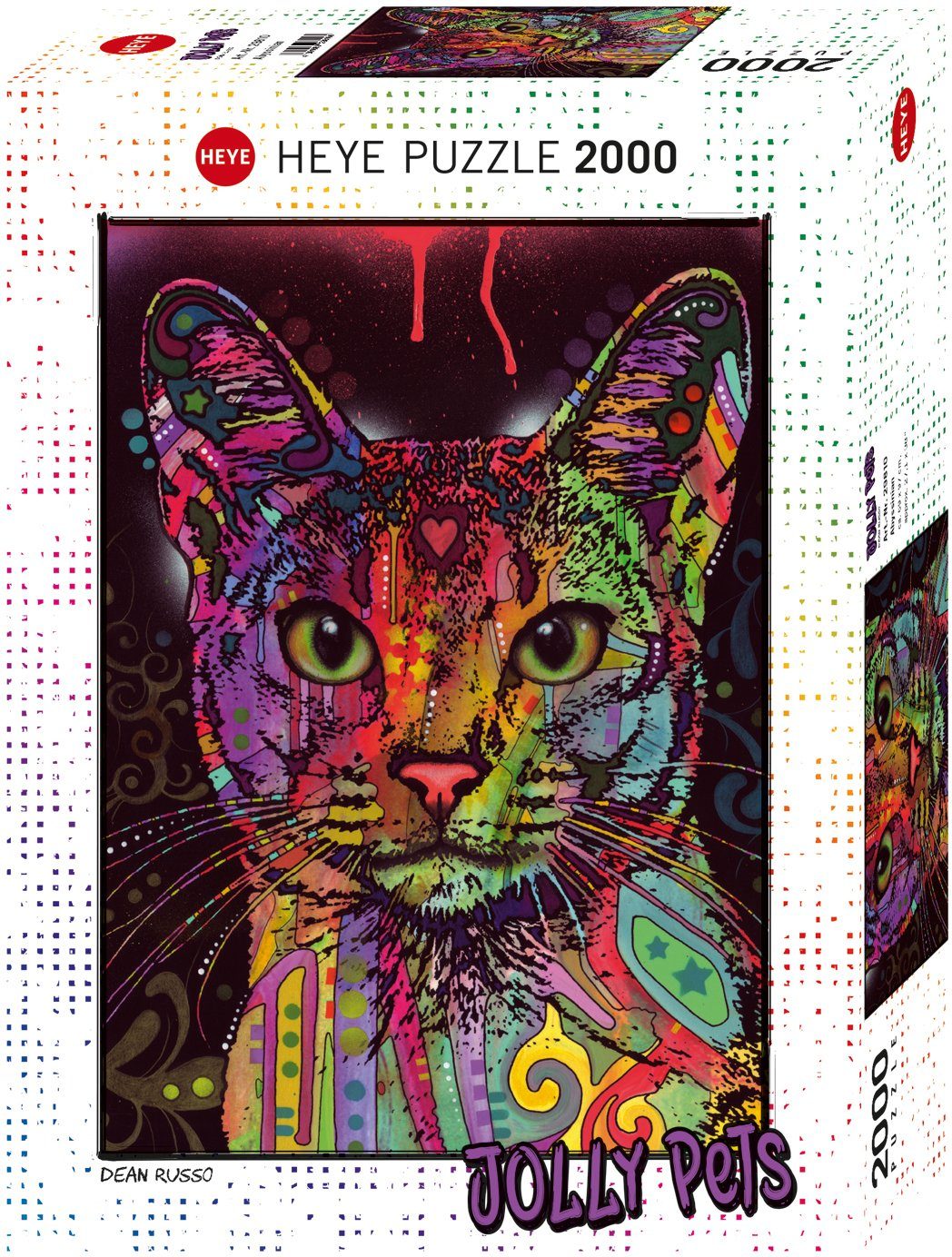 HEYE Puzzle Abyssinian, 2000 Puzzleteile, Made in Europe günstig online kaufen