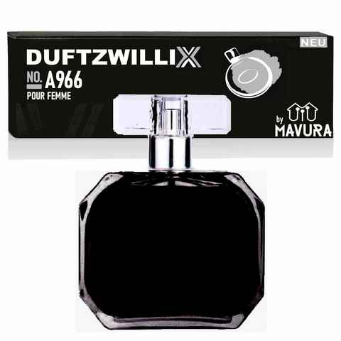 MAVURA Eau de Parfum DUFTZWILLIX No. A966 - Damen Parfüm - süße & orientalische Noten, - 100ml - Duftzwilling / Dupe Sale