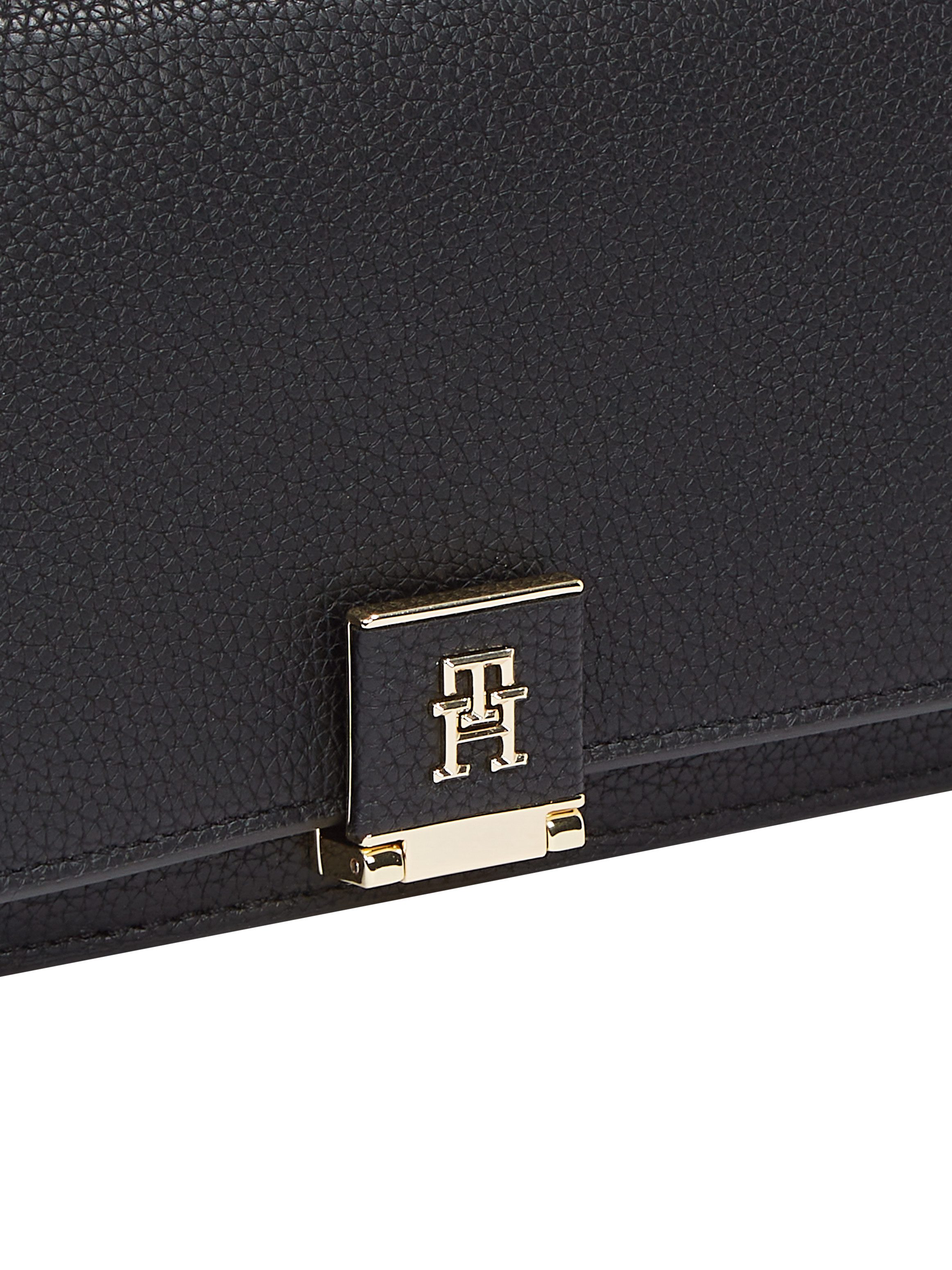 Tommy Hilfiger Clutch TH HER FLAP W/CHAIN, Damen Umhängetasche, Mini-Bag, Cross-Body Bag mit Umhängekettchen – Bild 5 von 5