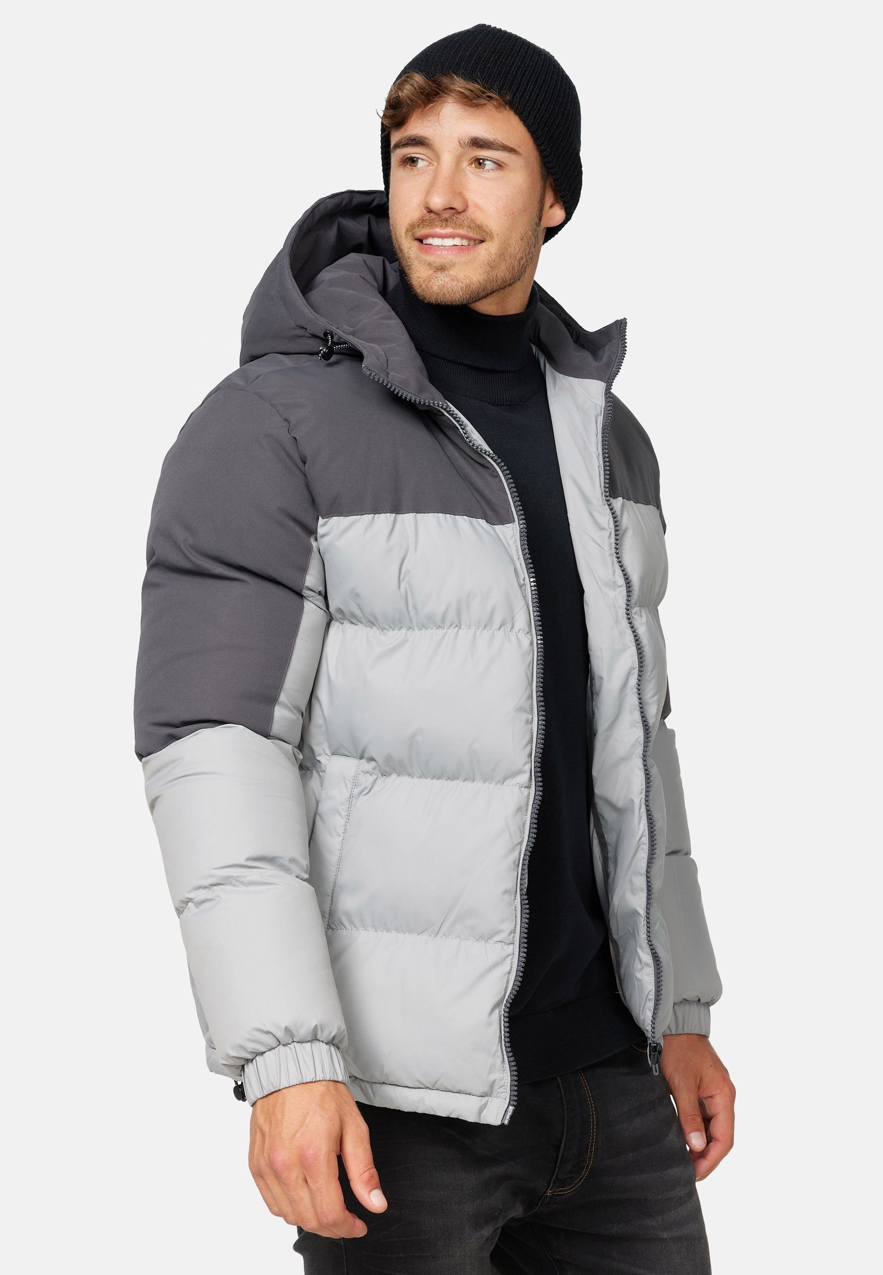 Danix Grey Winterjacke Indicode Lt