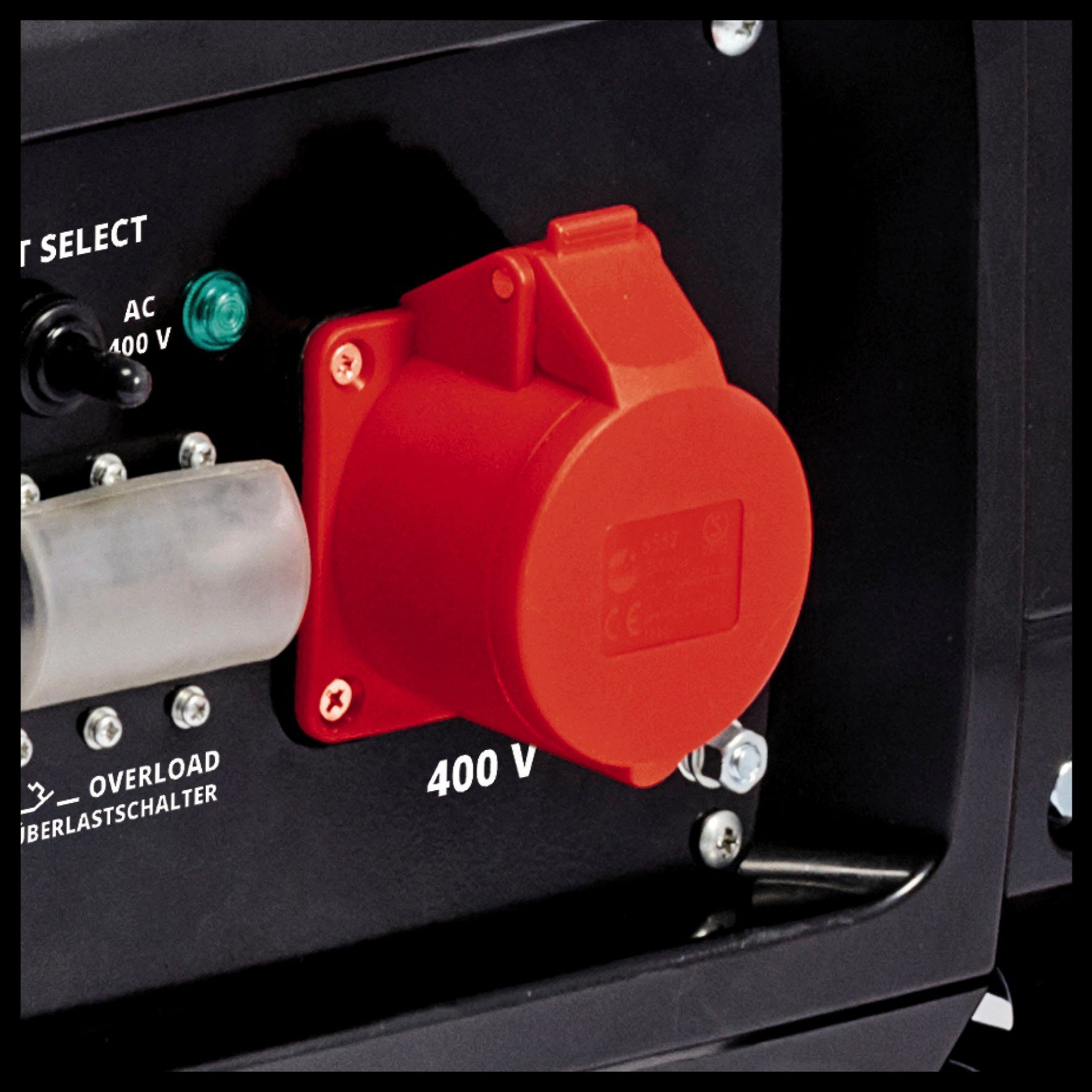 Einhell Stromerzeuger TC-PG 65/E5, Benzin, inkl. 12 V Starterbatterie