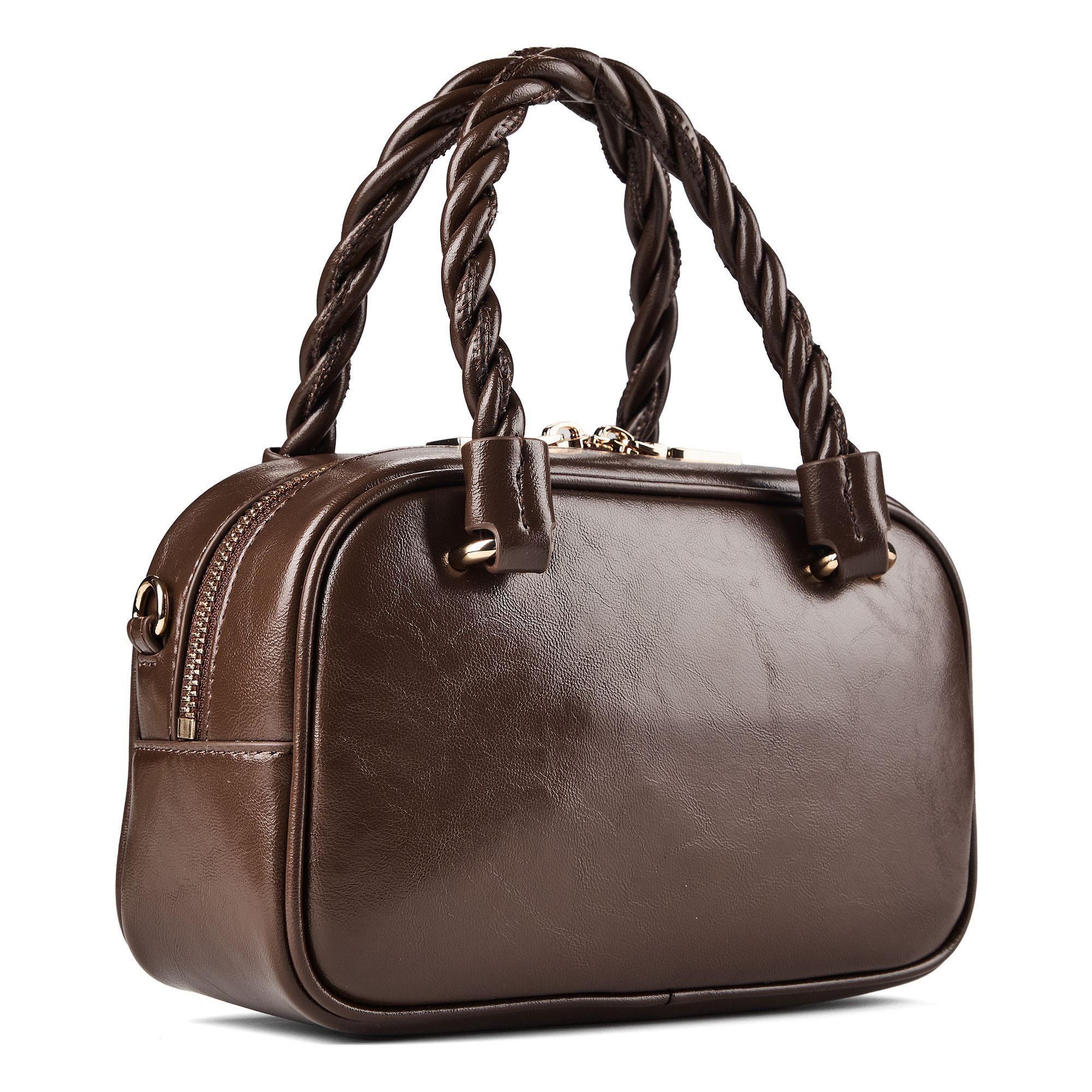LOVE MOSCHINO Henkeltasche Nero, Lederfaserstoff