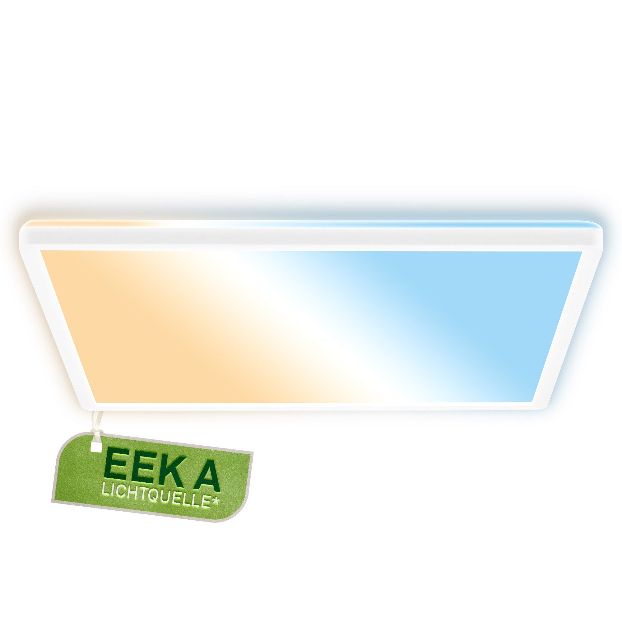 Briloner Leuchten Deckenleuchte LED PANEL Ultra Energieeffizient EEK A Deckenlampe, LED fest integriert